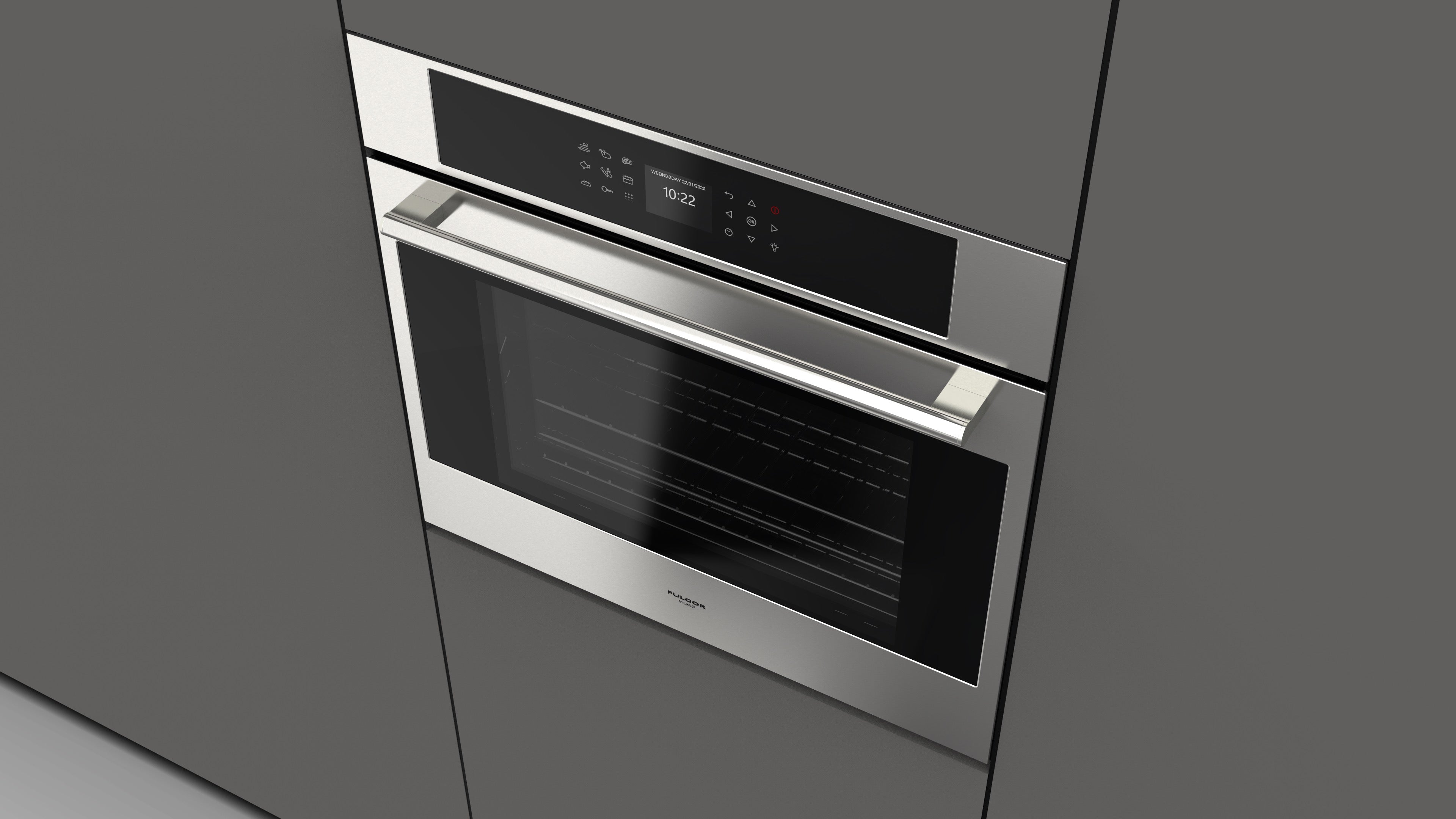 Fulgor Milano Plano Built in Combi Oven 76 - FCPO 315 P TEM 2F X