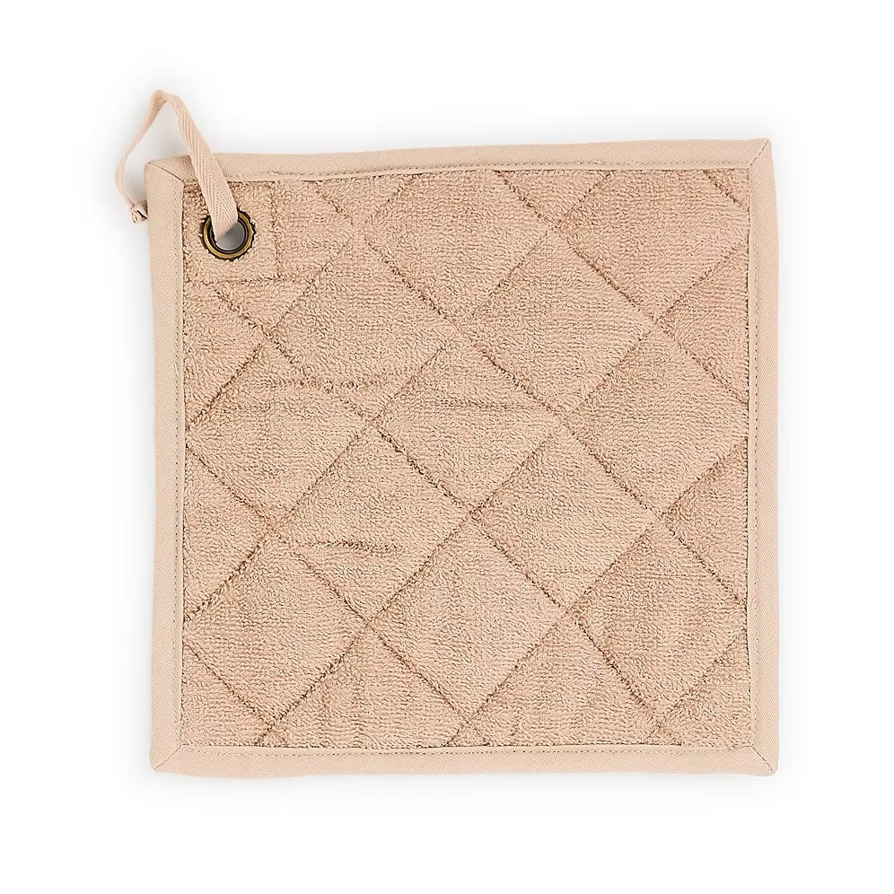 Mackenzie-Childs Mocha Check Potholder