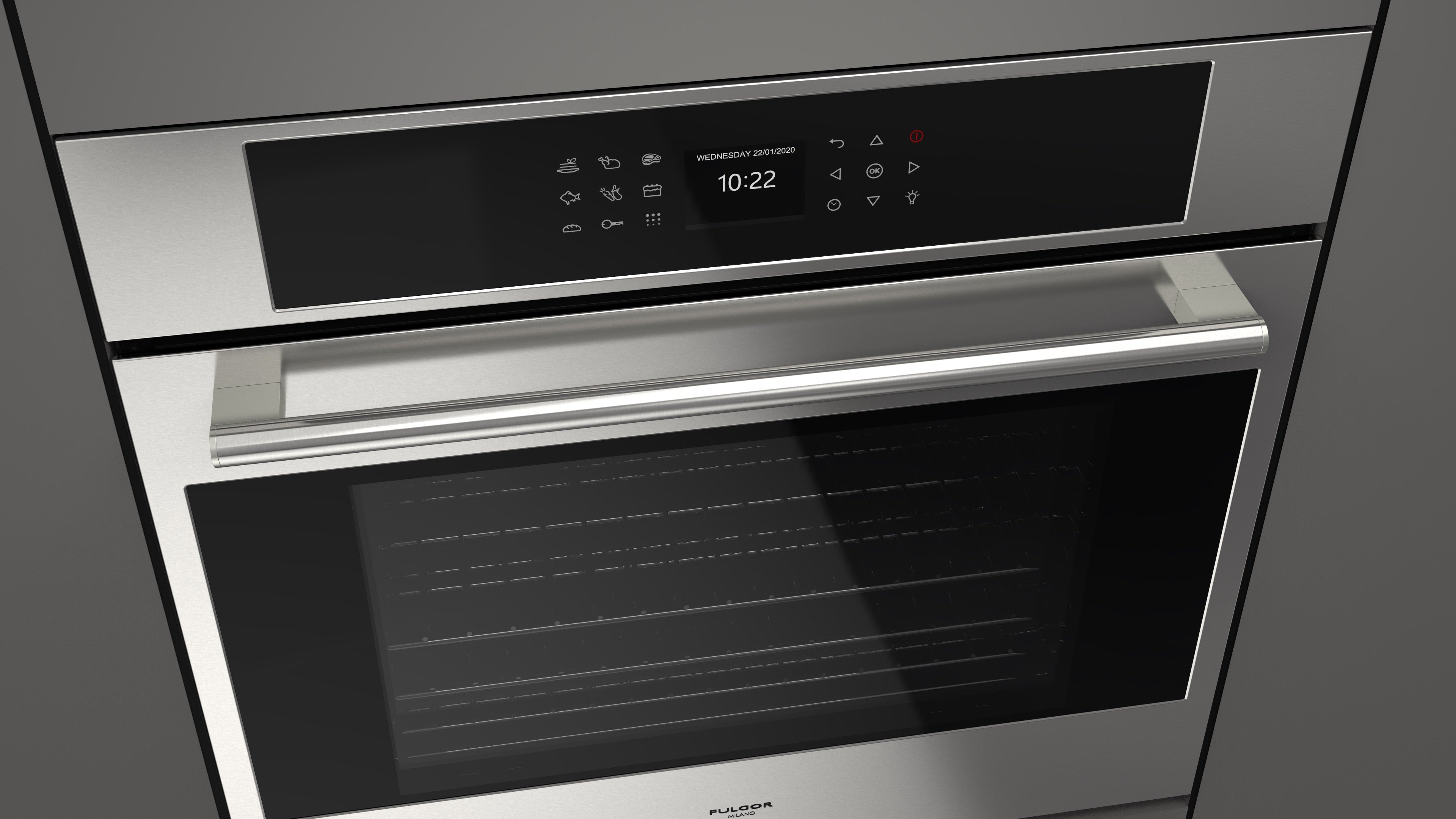 Fulgor Milano Plano Built in Combi Oven 76 - FCPO 315 P TEM 2F X