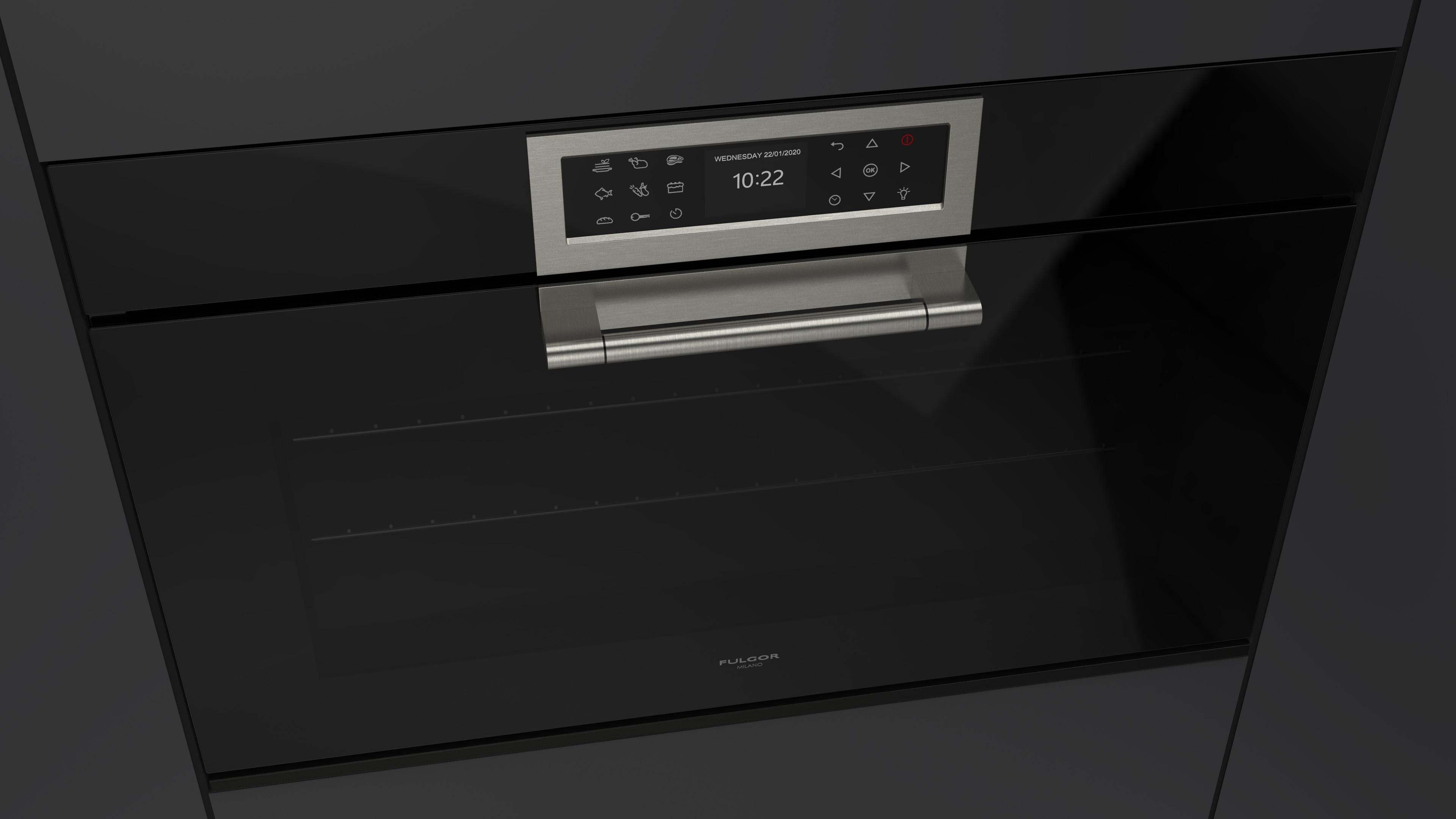 Fulgor Milano XXL 90 Multifunction Oven - FCLO 9615 TEM 2F BK