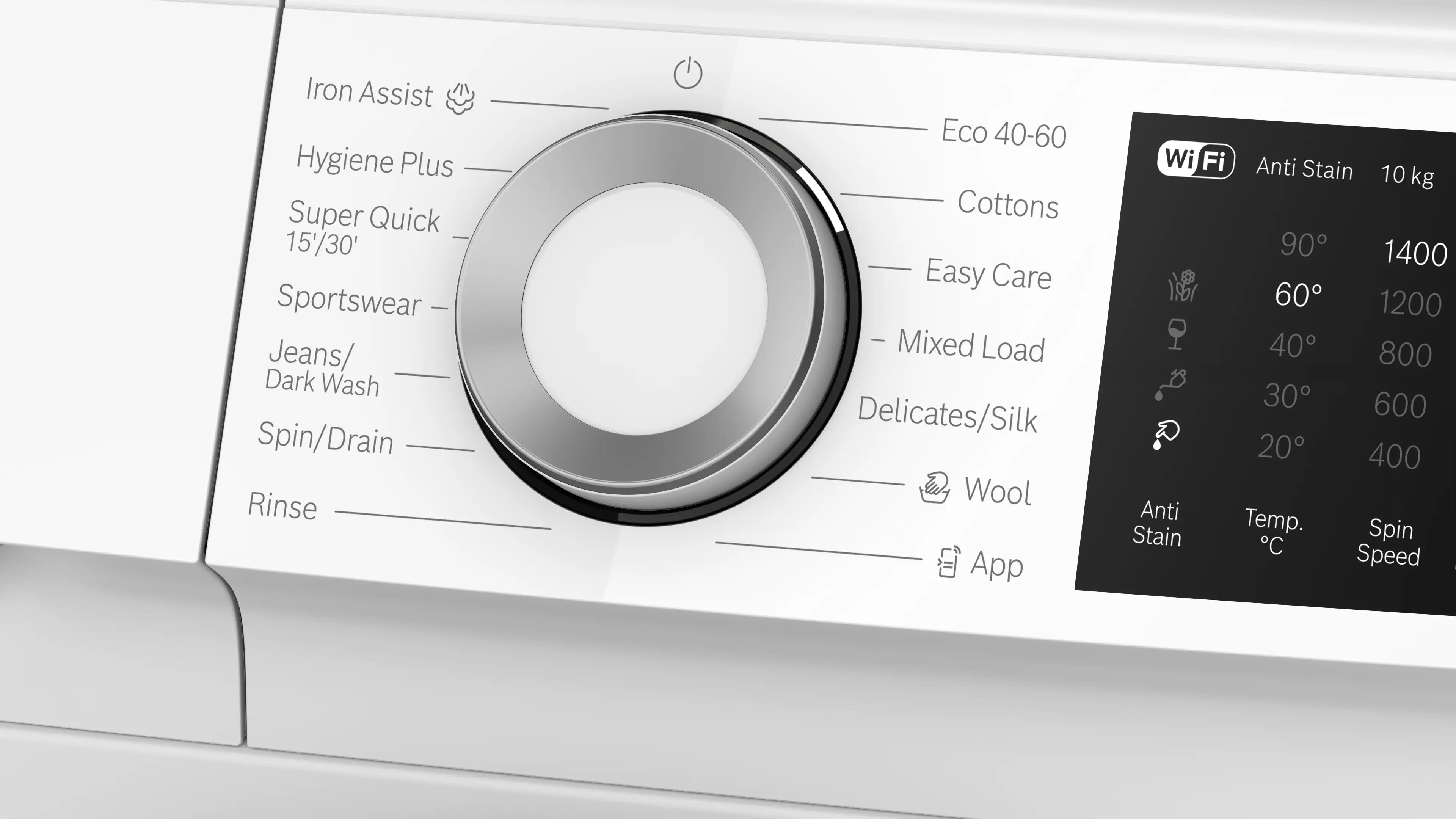 Bosch Series 6 Washing machine, front loader 10 kg max. 1400 rpm - WGJ25400GB