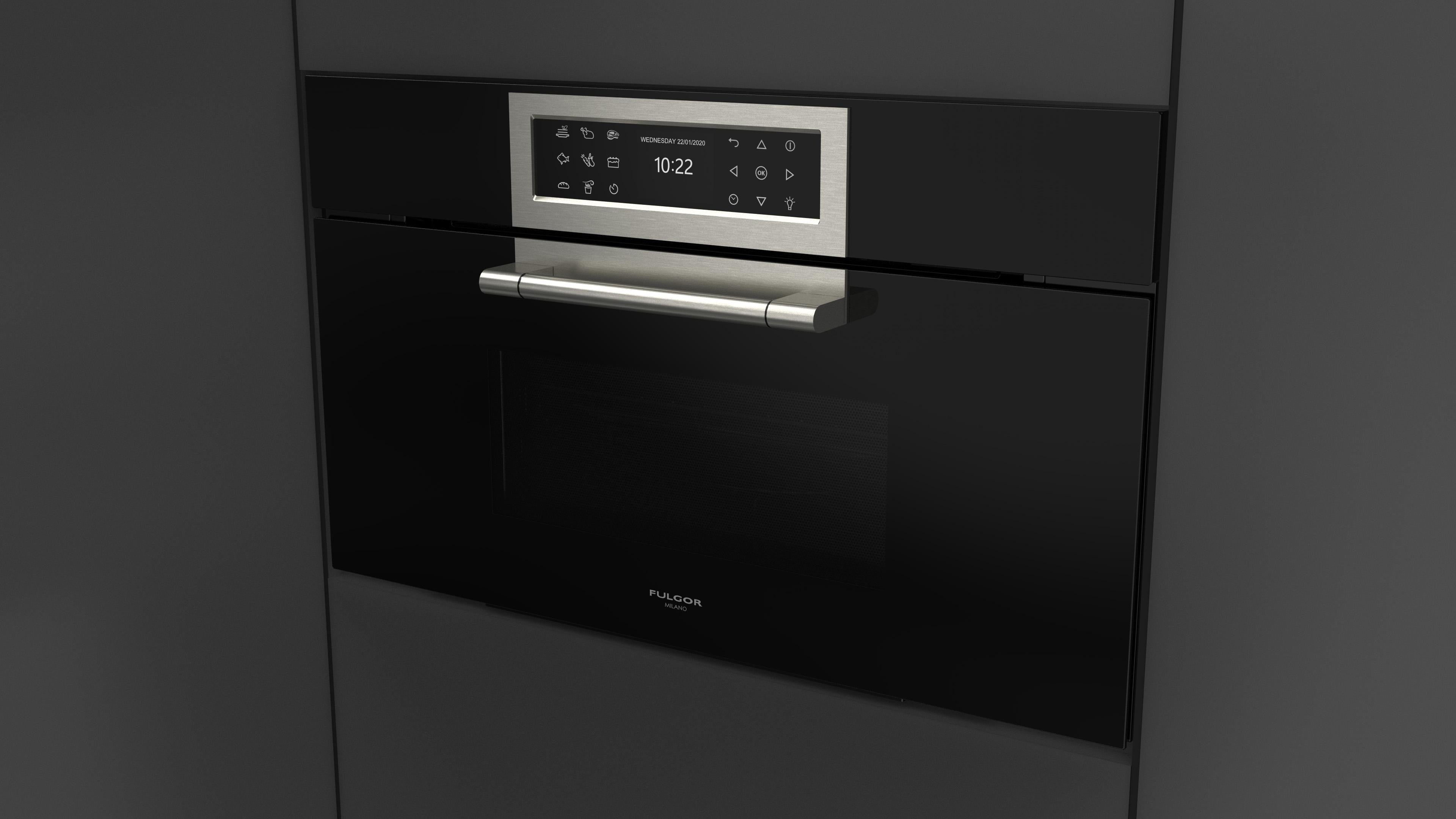 Fulgor Milano 75x45 Microwave Oven - FCLMO 7510 TEM BK