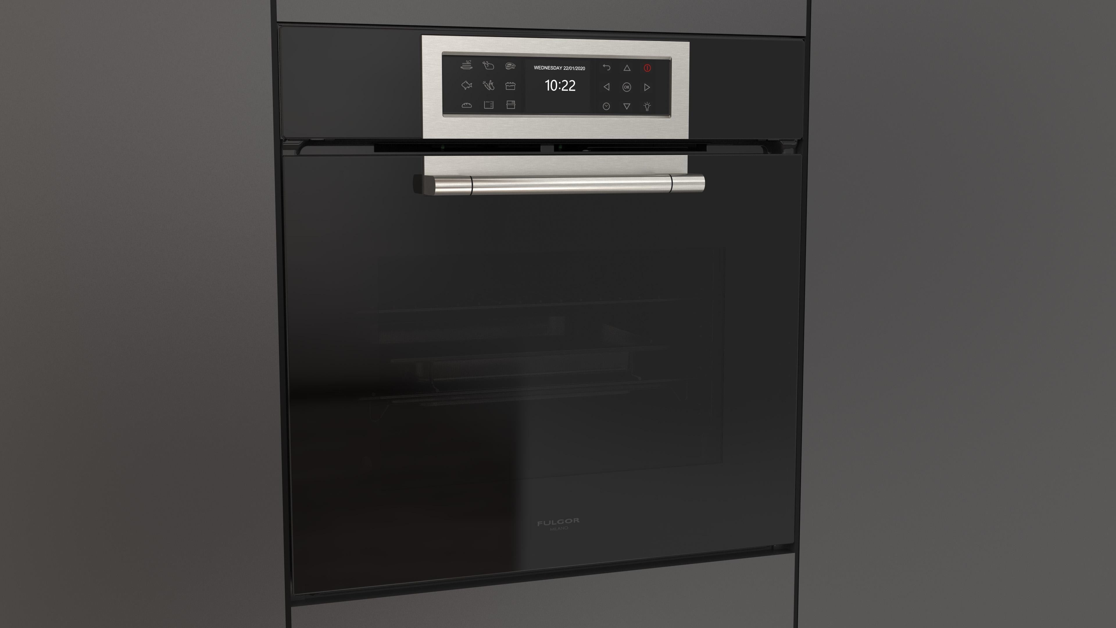 Fulgor Milano Atmox Oven 60 - FCLSO 6023 TEM BK