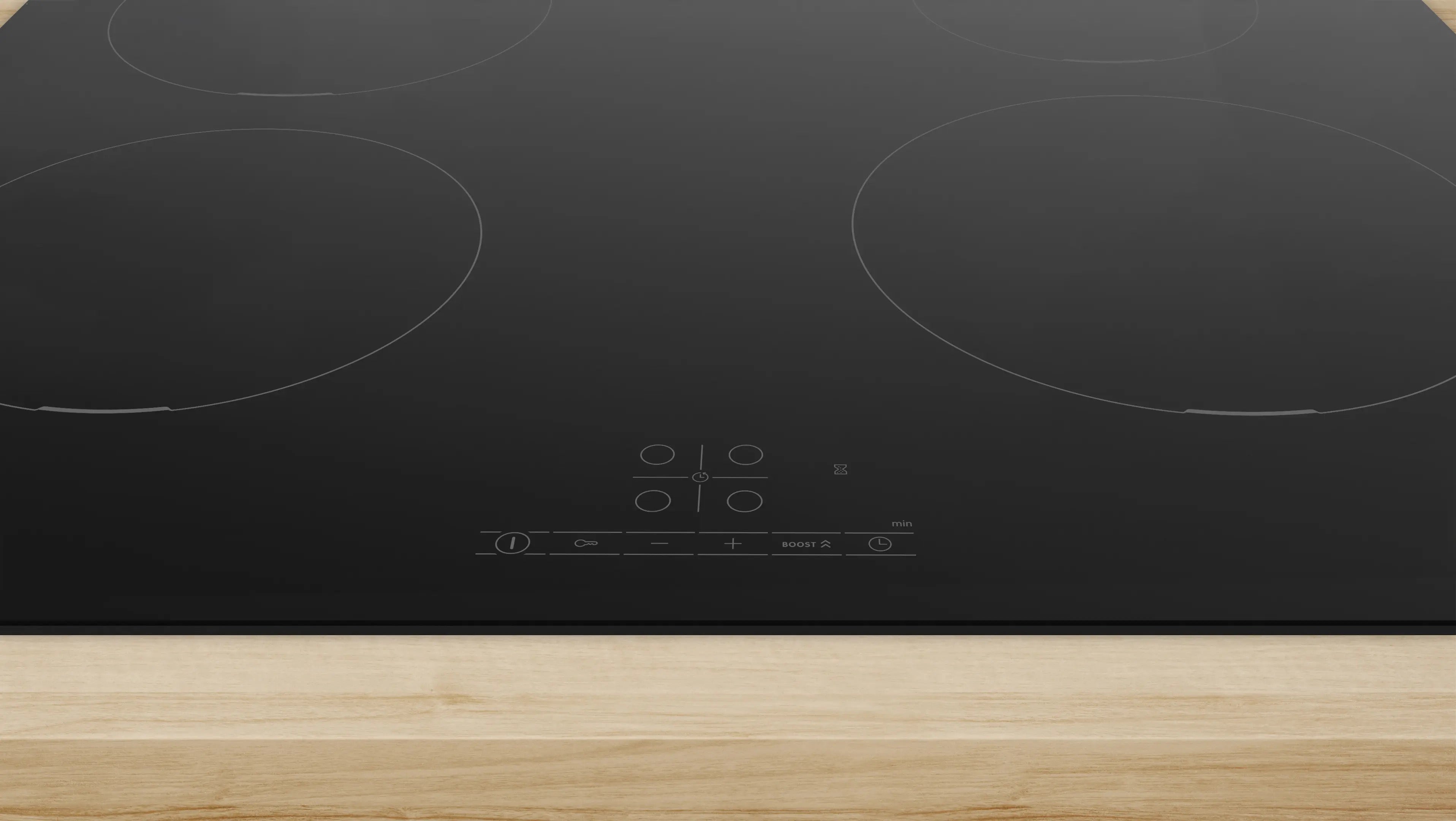 Bosch Series 4 Induction hob 60 cm surface mount without frame - PUE611BB5E