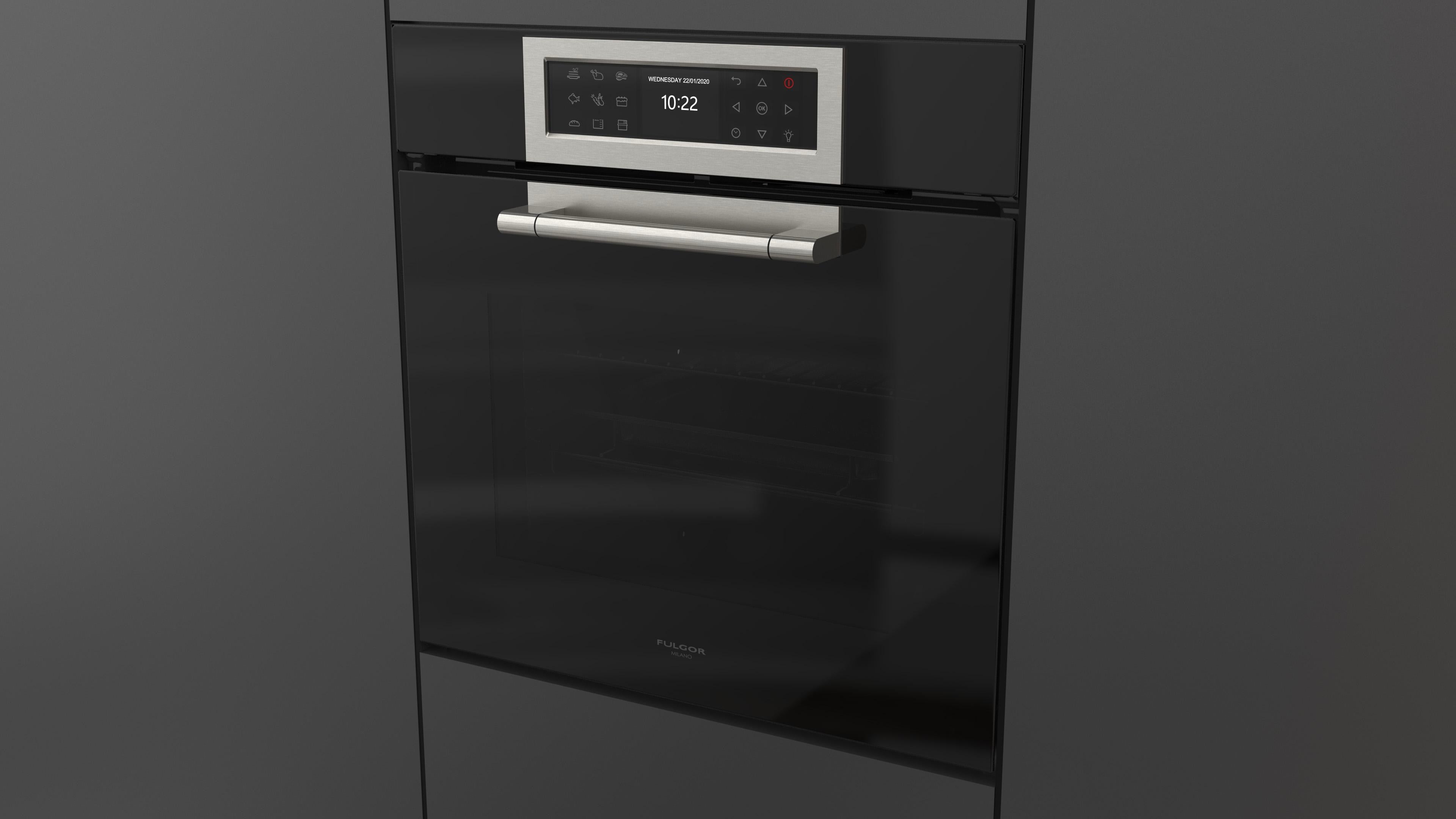 Fulgor Milano Atmox Oven 60 - FCLSO 6023 TEM BK