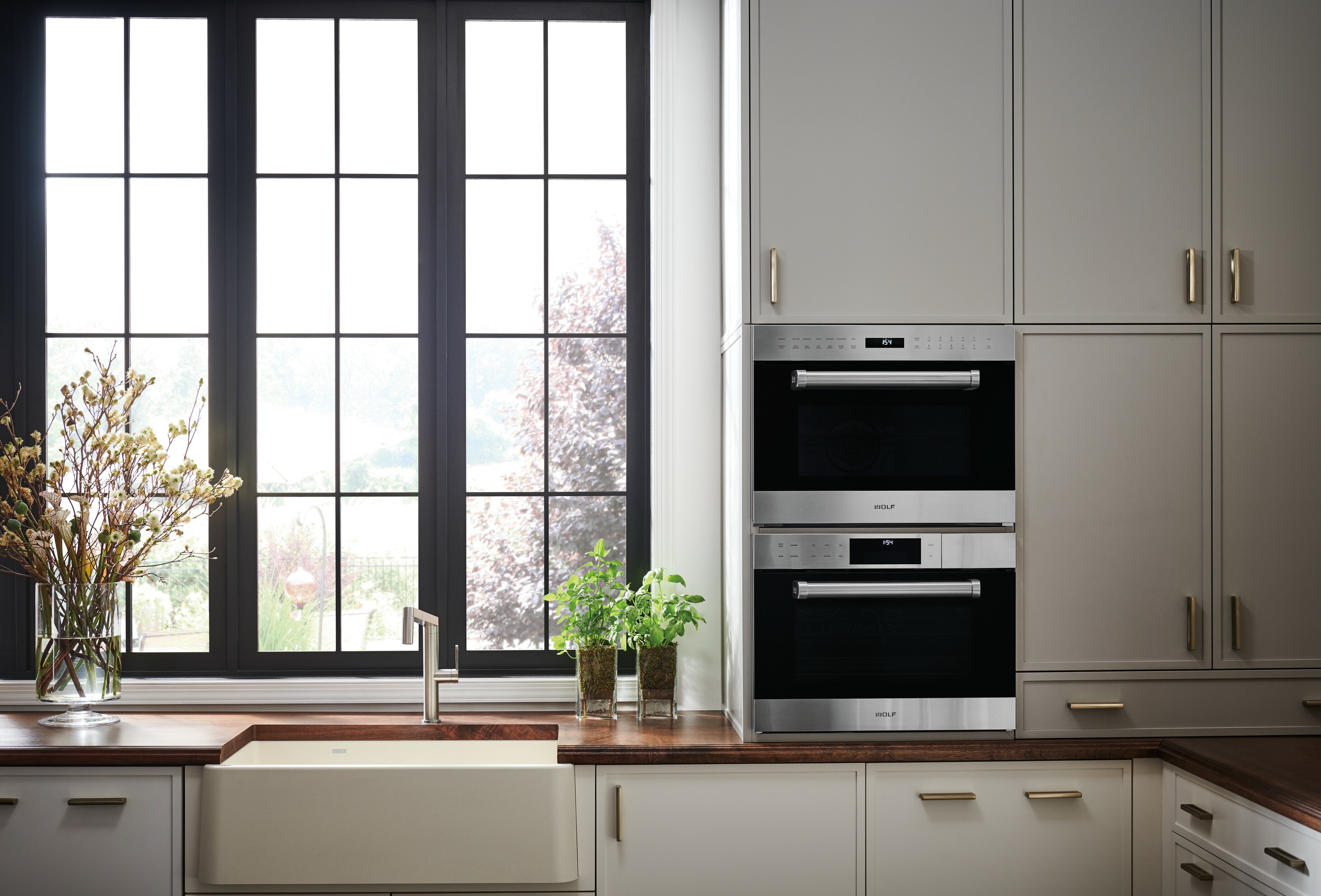 Wolf E Series Transitional Microwave Combi Oven ICBSPO24TE/S/TH