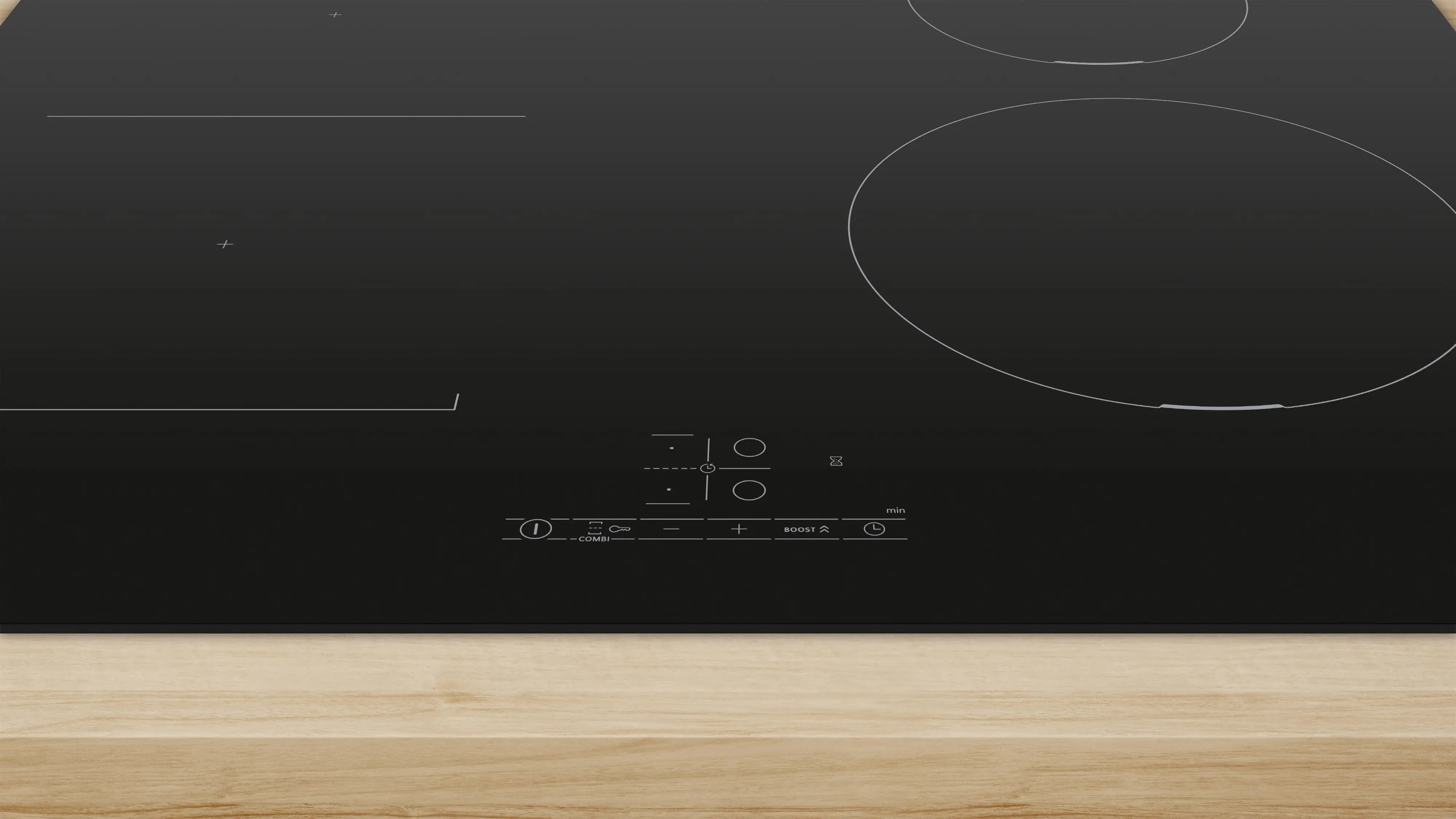 Bosch Series 4 Induction hob 60 cm surface mount without frame - PWP611BB5B