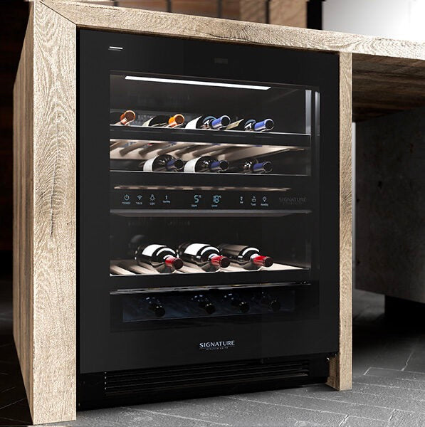 Signature Kitchen Suite Undercounted Wine Cellar