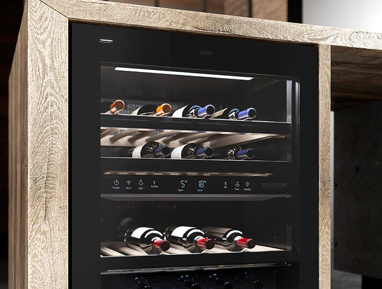 Signature Kitchen Suite Undercounted Wine Cellar