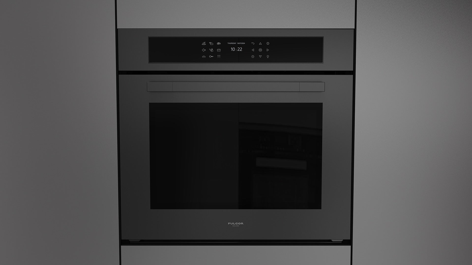 Fulgor Milano 30" Pyro Multi-Function Oven - FUTPO 315P TEM 2F MBK