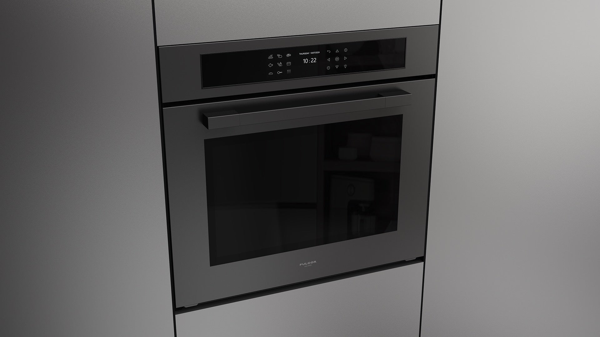 Fulgor Milano 30" Pyro Multi-Function Oven - FUTPO 315P TEM 2F MBK