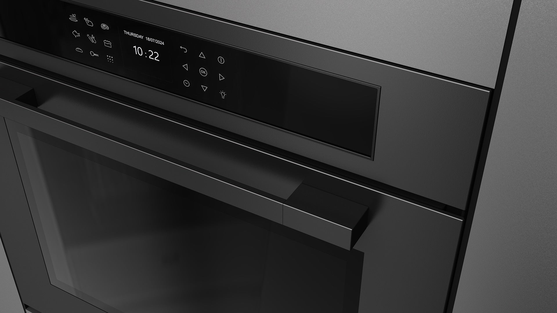 Fulgor Milano 30" Pyro Multi-Function Oven - FUTPO 315P TEM 2F MBK