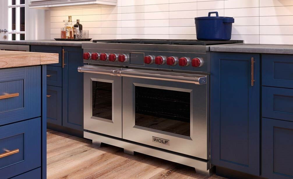 Wolf Dual Fuel Range, 8 Burner ICBDF48850/S/P