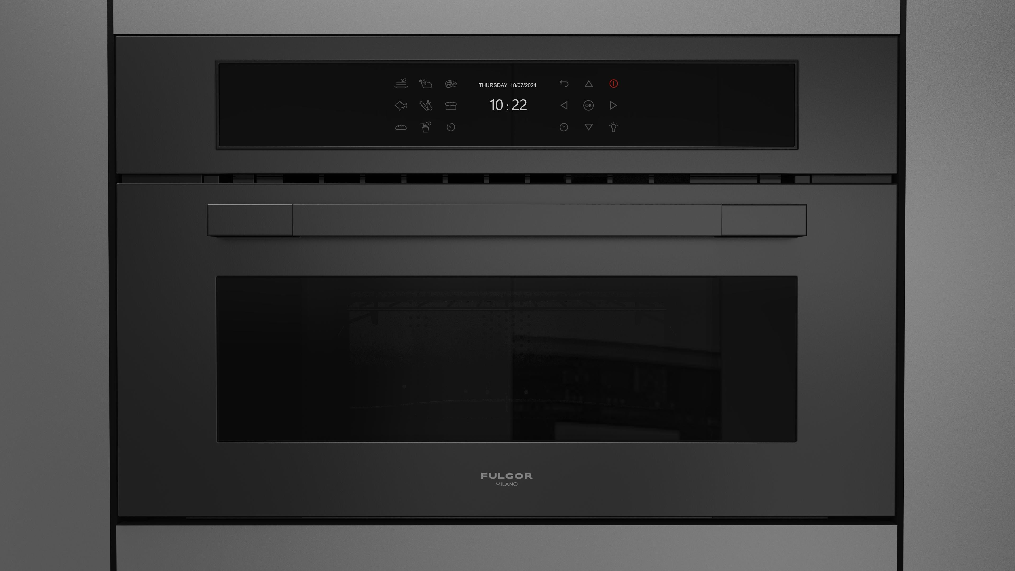 Fulgor Milano Combi Steam Oven - FUTSO 310 TEM MBK