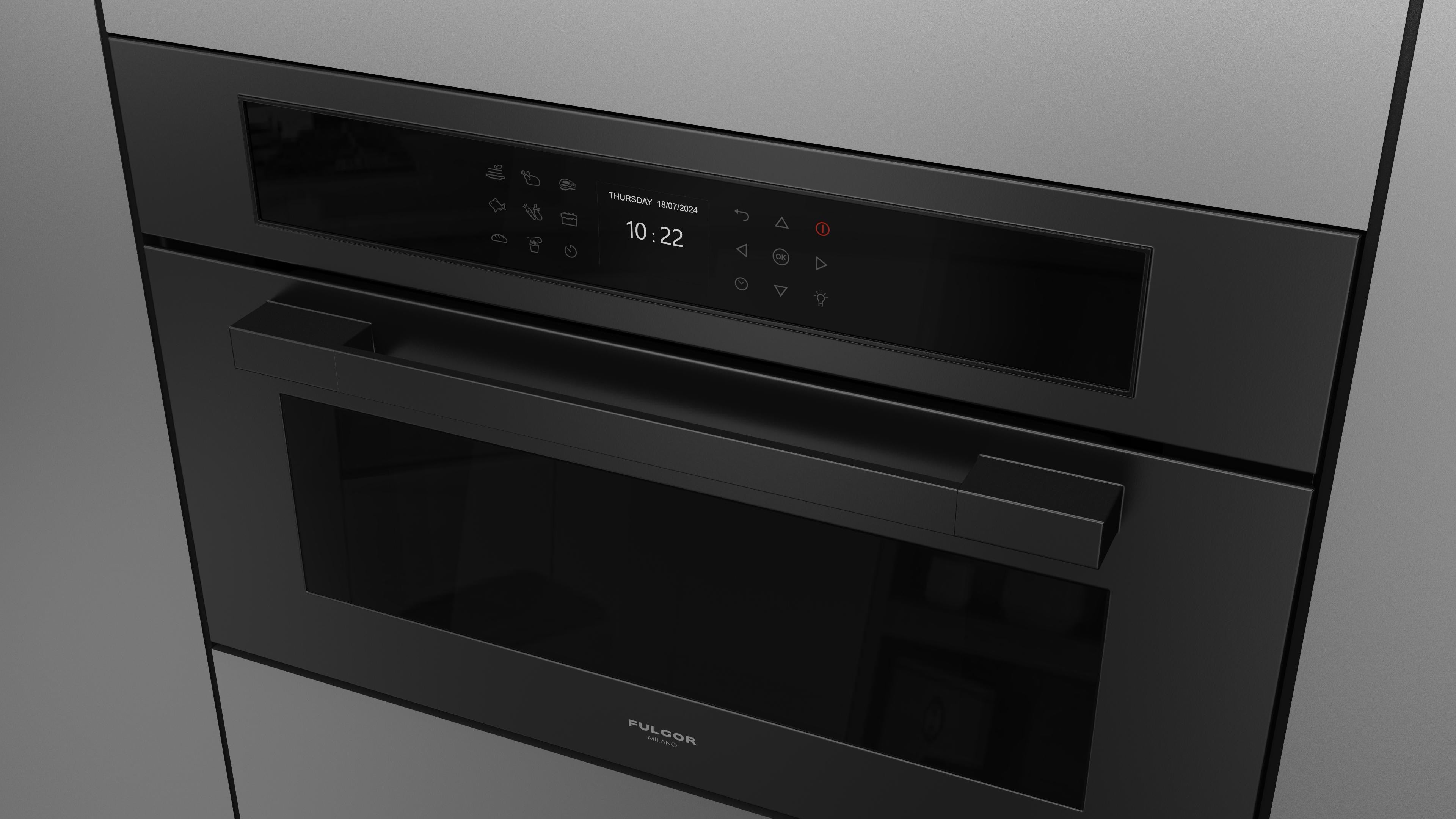 Fulgor Milano Combi Steam Oven - FUTSO 310 TEM MBK
