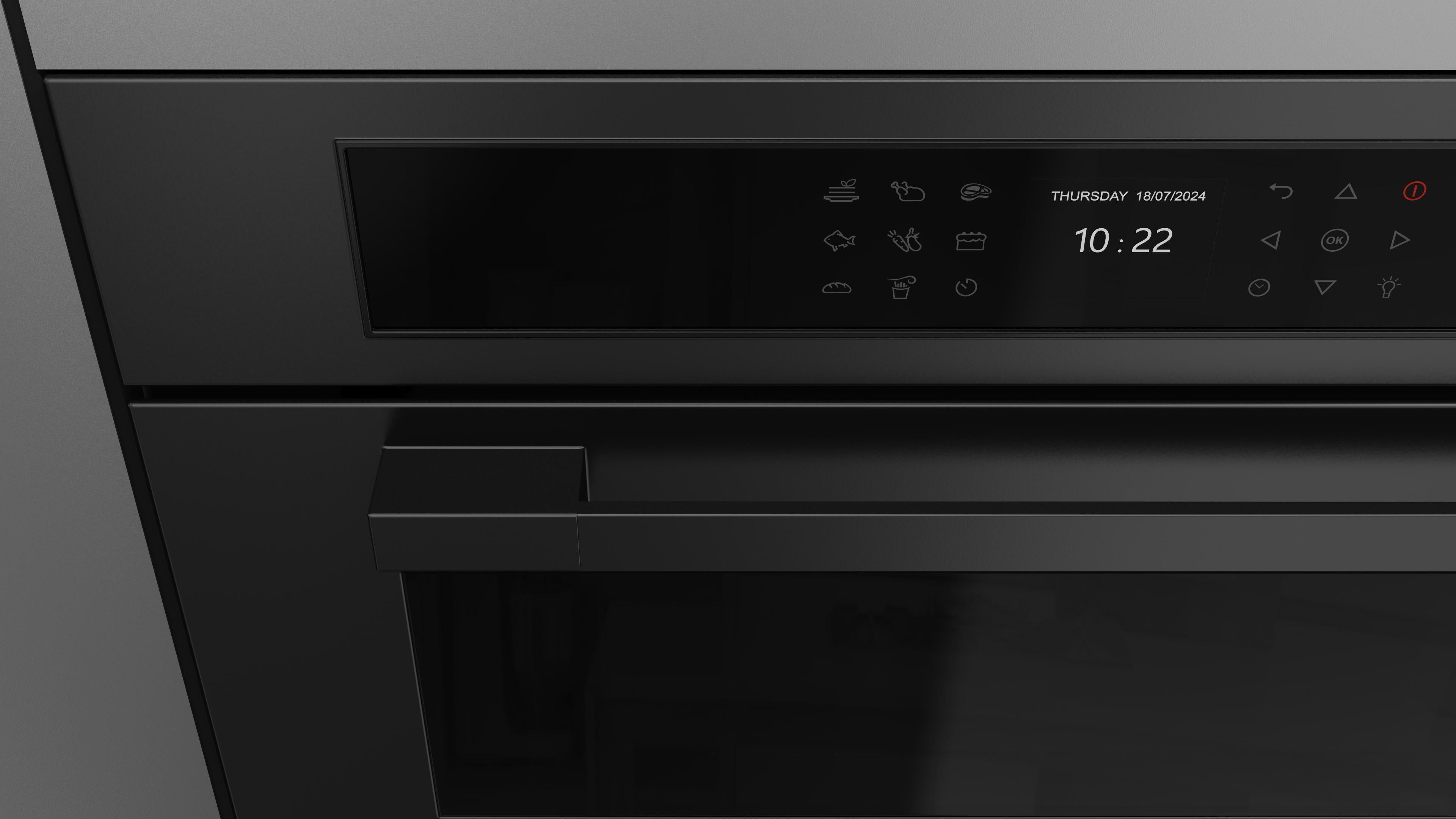 Fulgor Milano Urbantech Touch Steam Oven 75x45 - FUTCSO 7510 TEM MBK