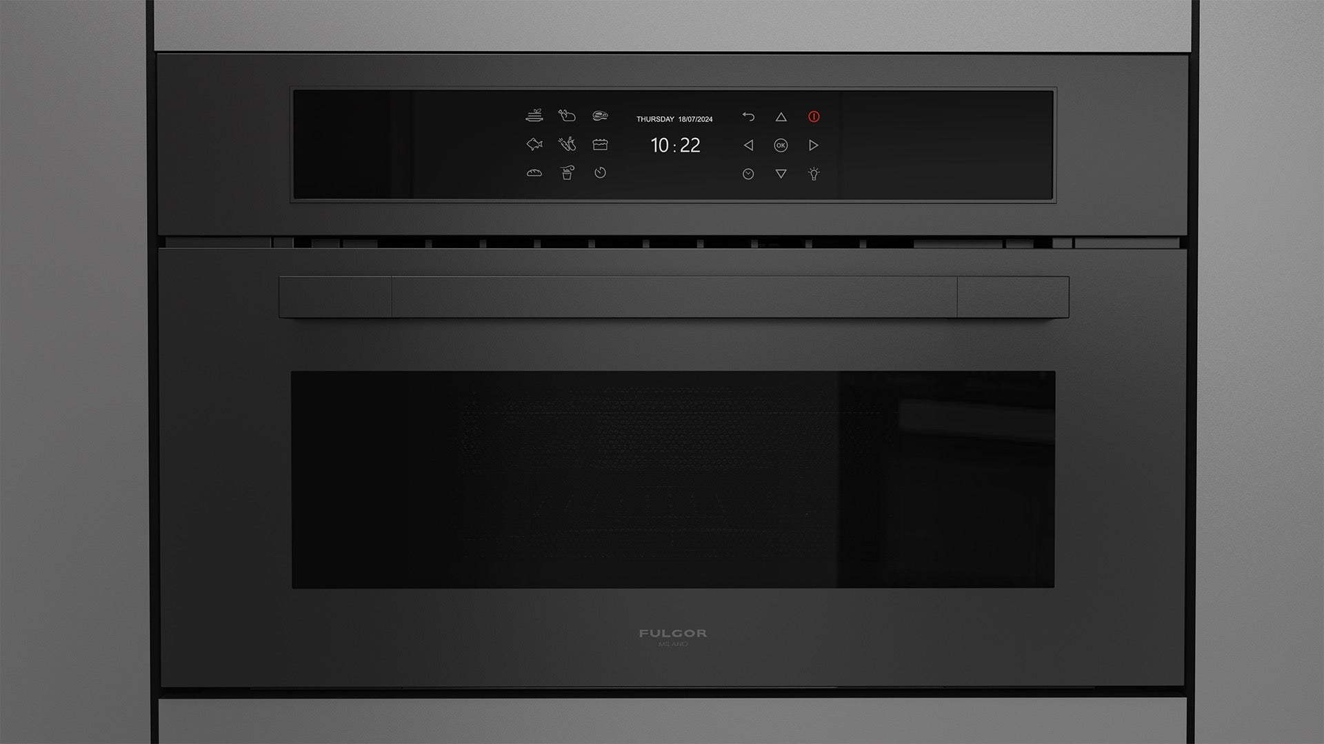 Fulgor Milano Urbantech Touch 30" Combi Microwave Oven - FUTMO 310 TEM MBK