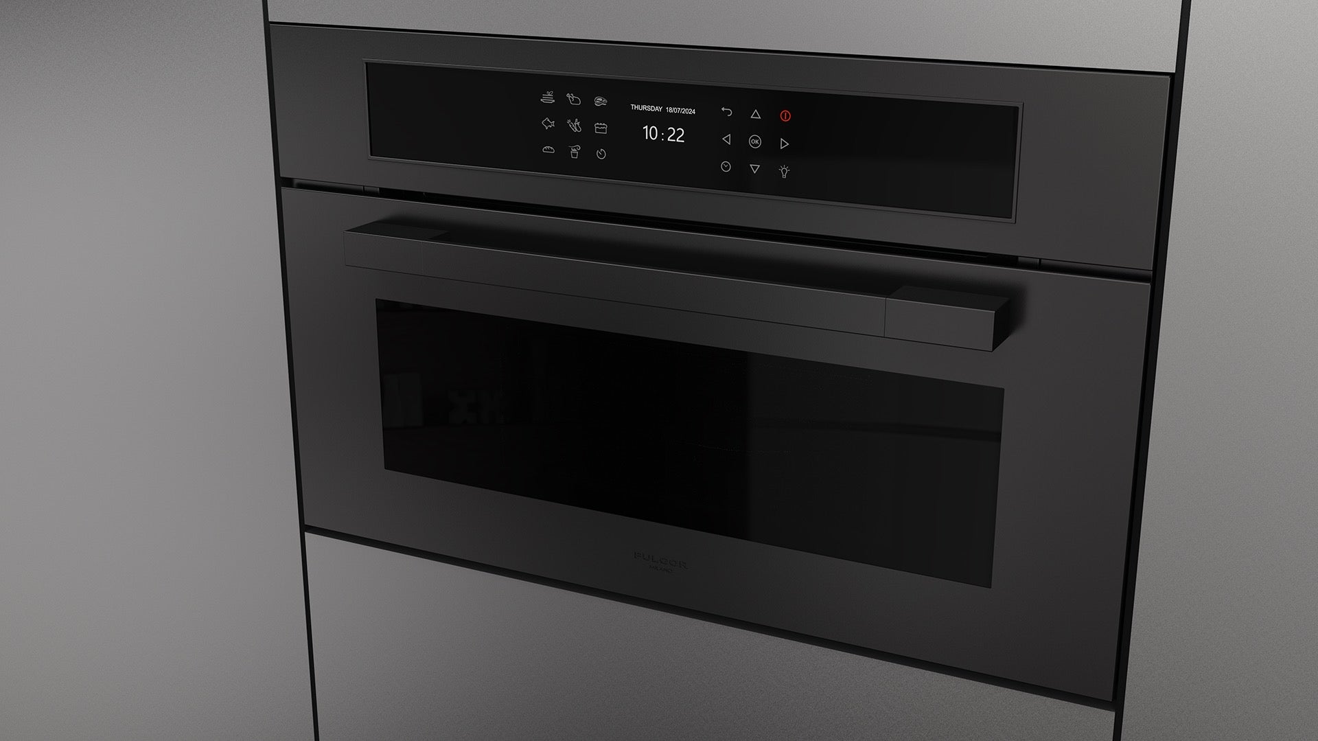 Fulgor Milano Urbantech Touch 30" Combi Microwave Oven - FUTMO 310 TEM MBK