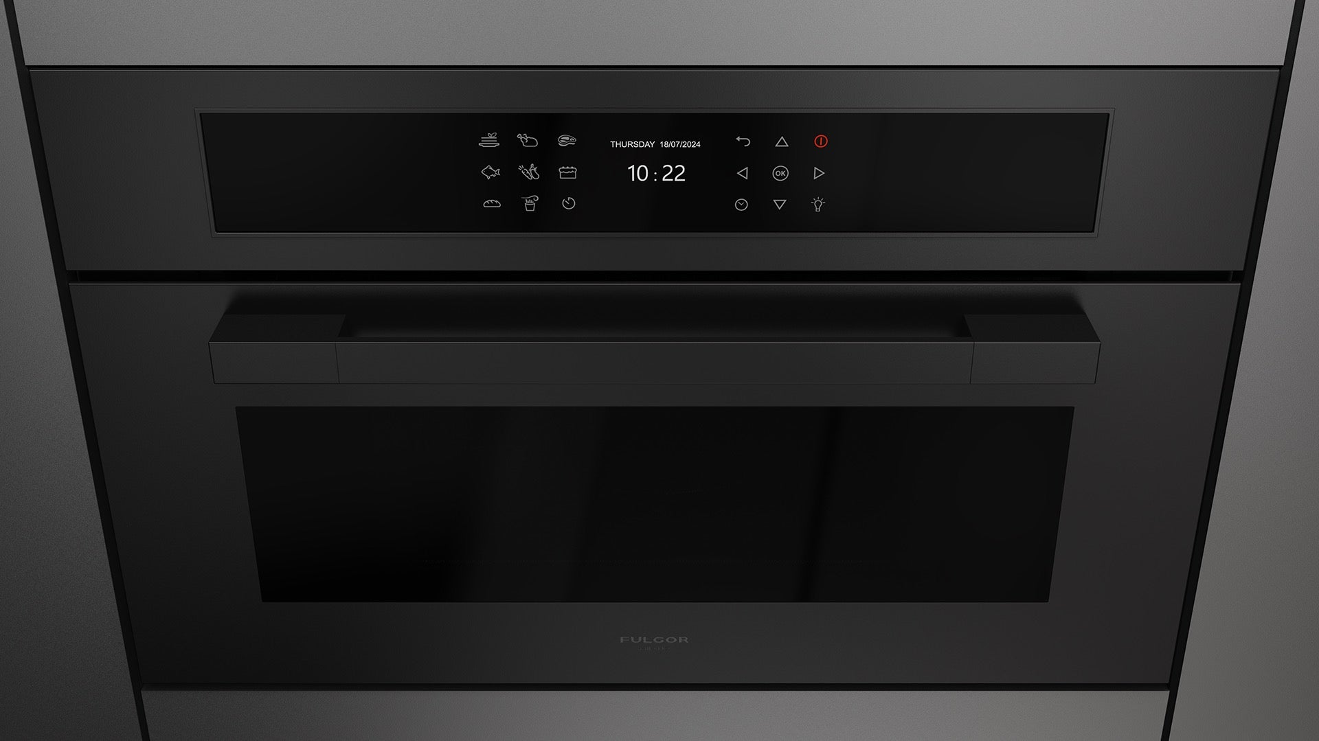 Fulgor Milano Urbantech Touch 30" Combi Microwave Oven - FUTMO 310 TEM MBK