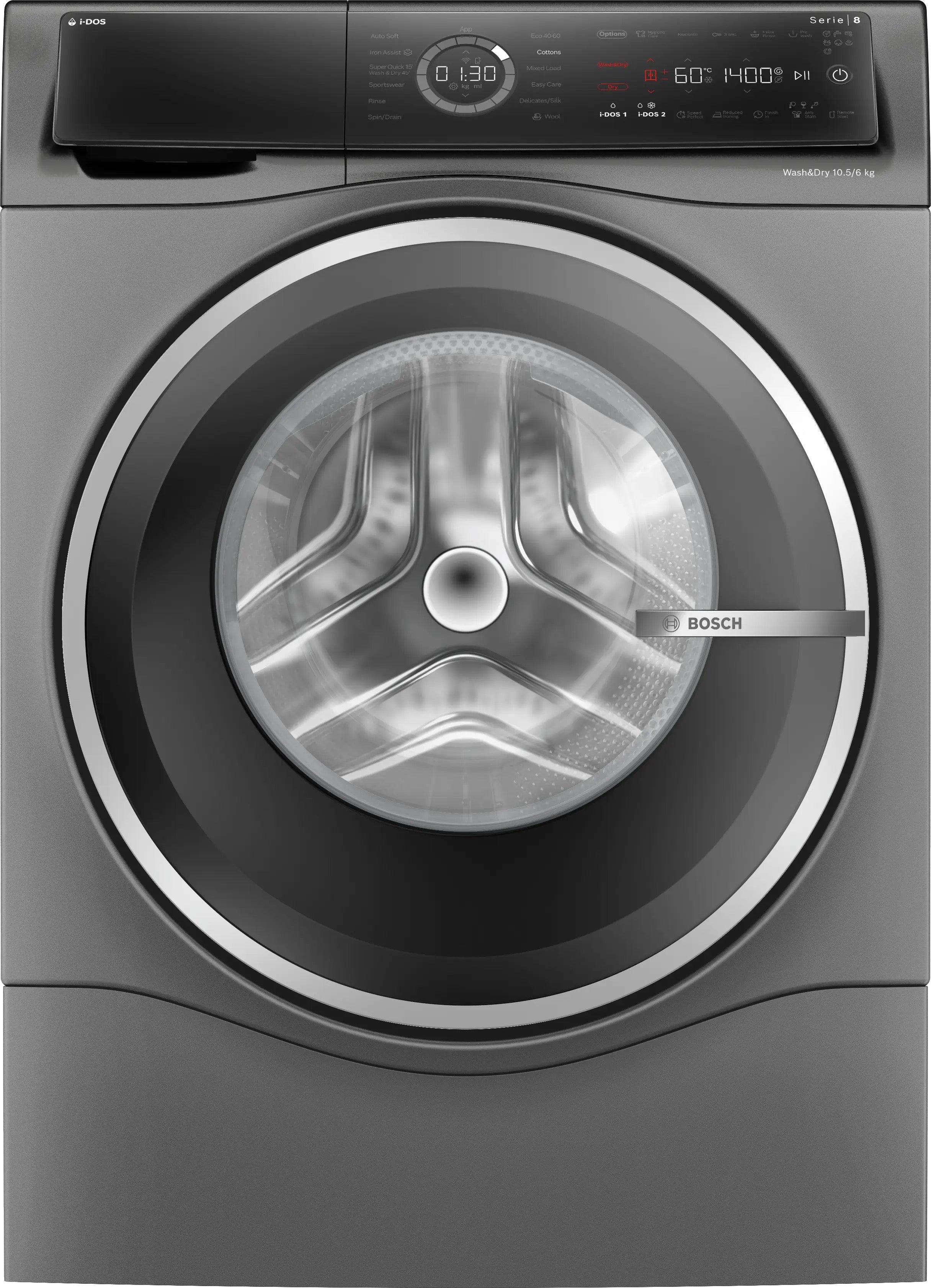 Bosch Series 8 Washer dryer 10.5/6 kg 1400 rpm - WNC254ARGB