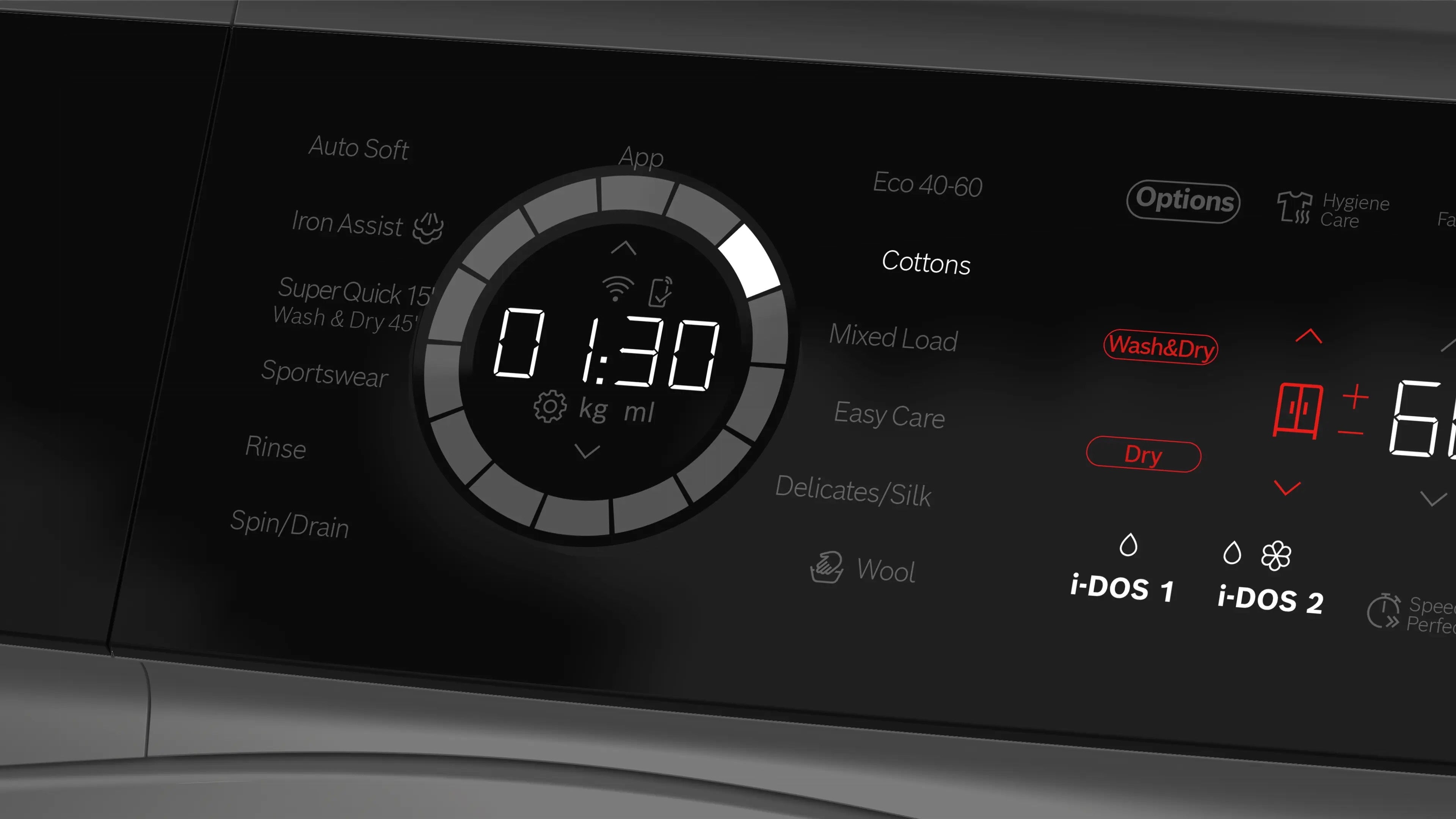 Bosch Series 8 Washer dryer 10.5/6 kg 1400 rpm - WNC254ARGB