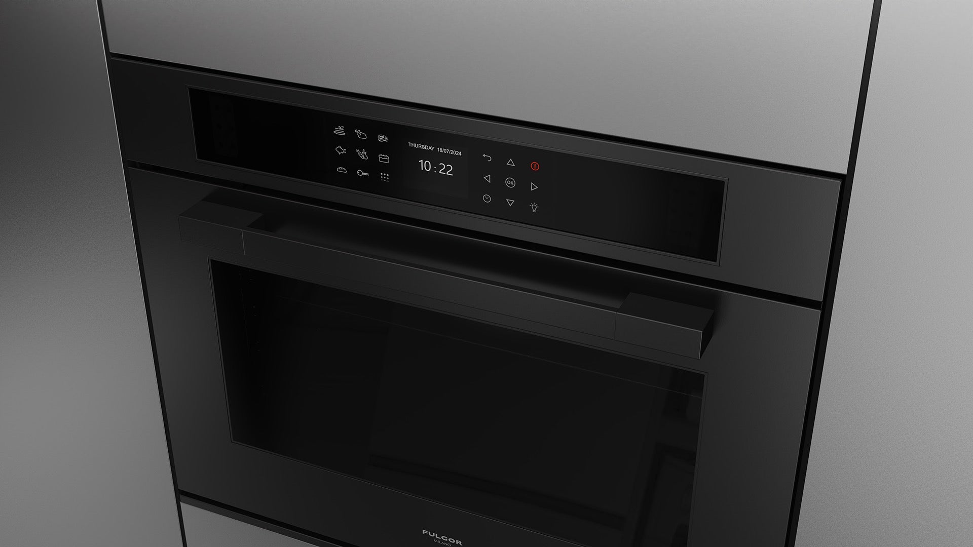 Fulgor Milano Urbantech Touch XL 75 Multi-Function Pyro Oven - FUTPO 7515 P TEM MBK