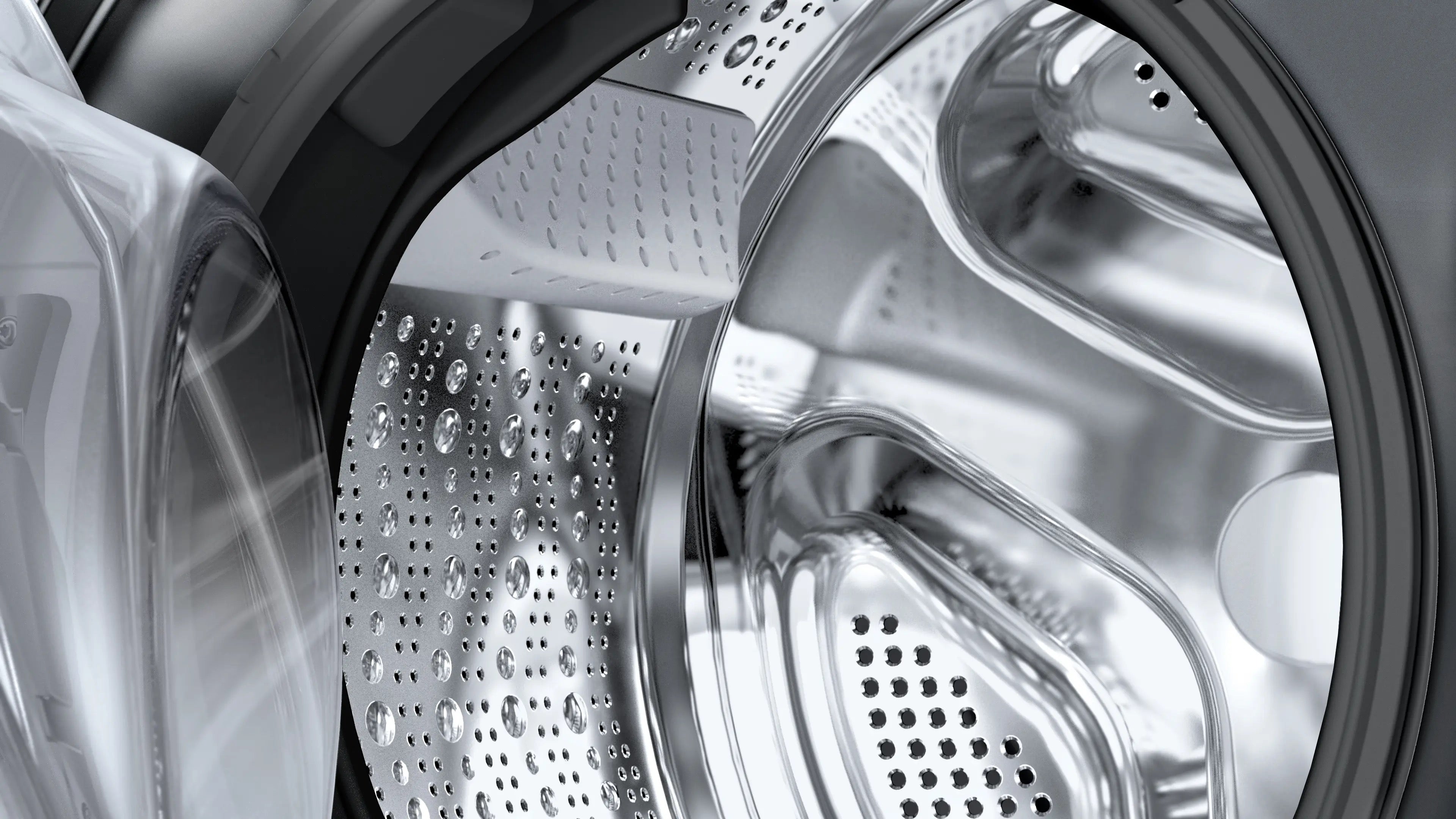 Bosch Series 6 Washer dryer 10.5/6 kg max. 1400 rpm, Cast iron grey - WNG254R1GB