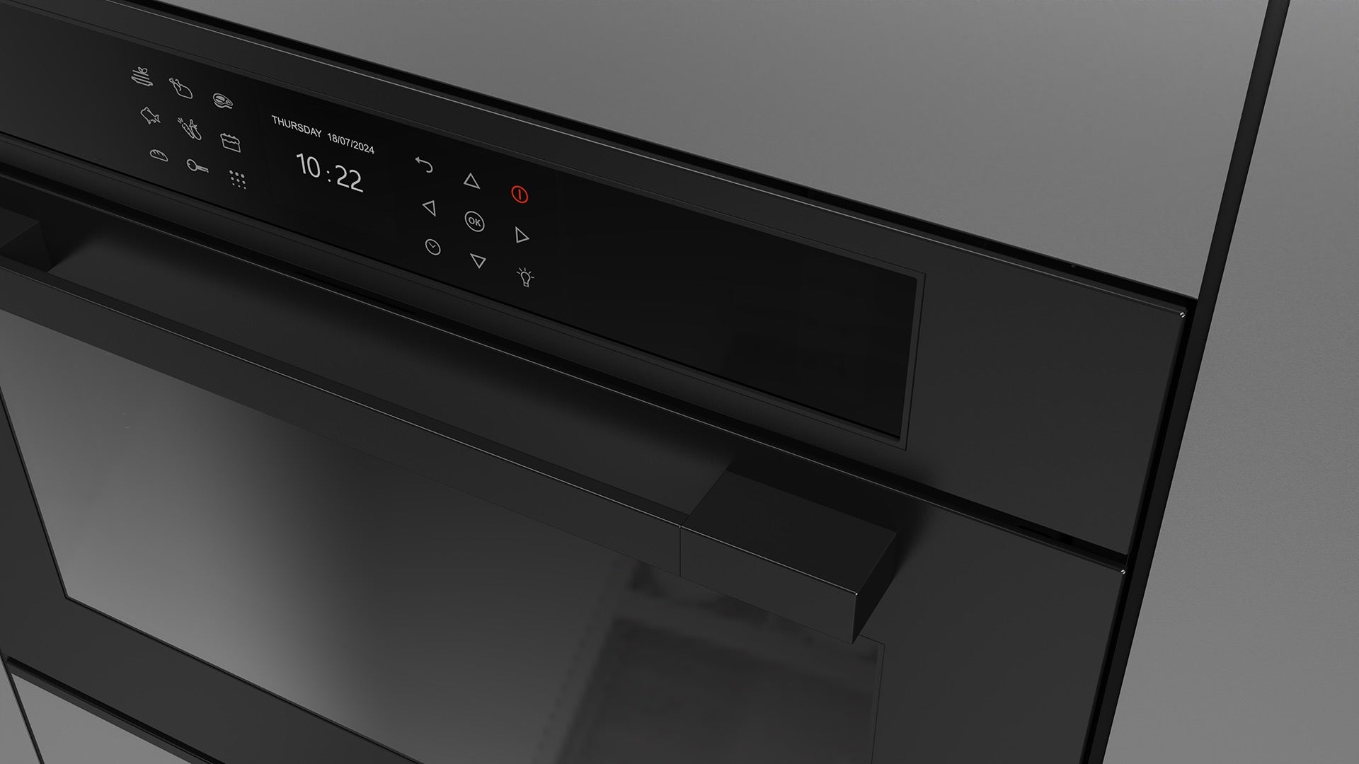 Fulgor Milano Urbantech Touch XL 75 Multi-Function Pyro Oven - FUTPO 7515 P TEM MBK