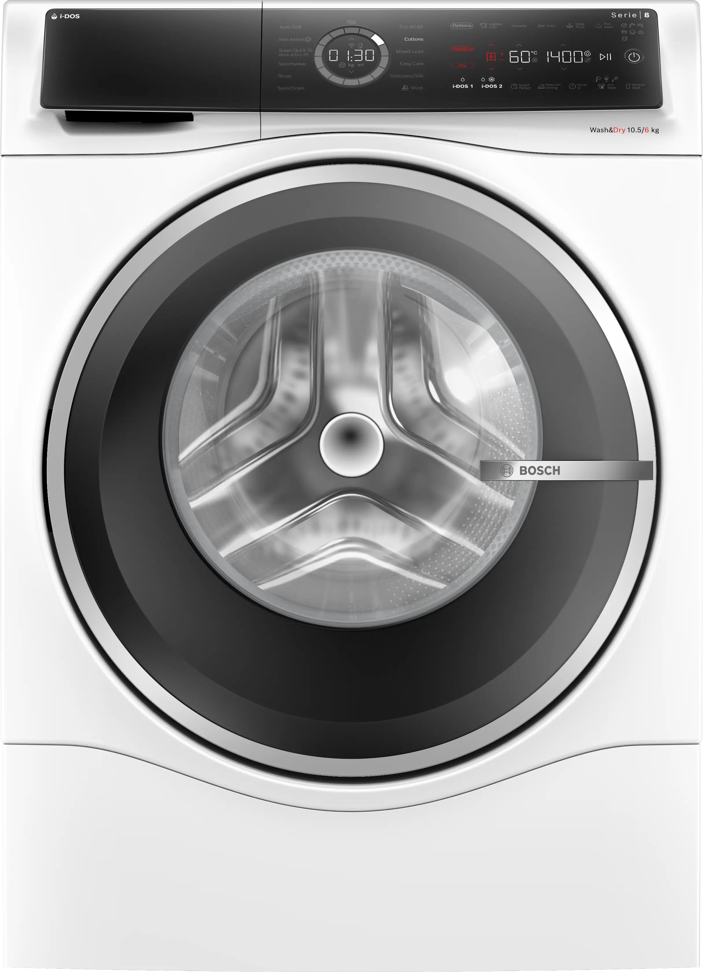 Bosch Series 8 Washer dryer 10.5/6 kg max. 1400 rpm - WNC25410GB