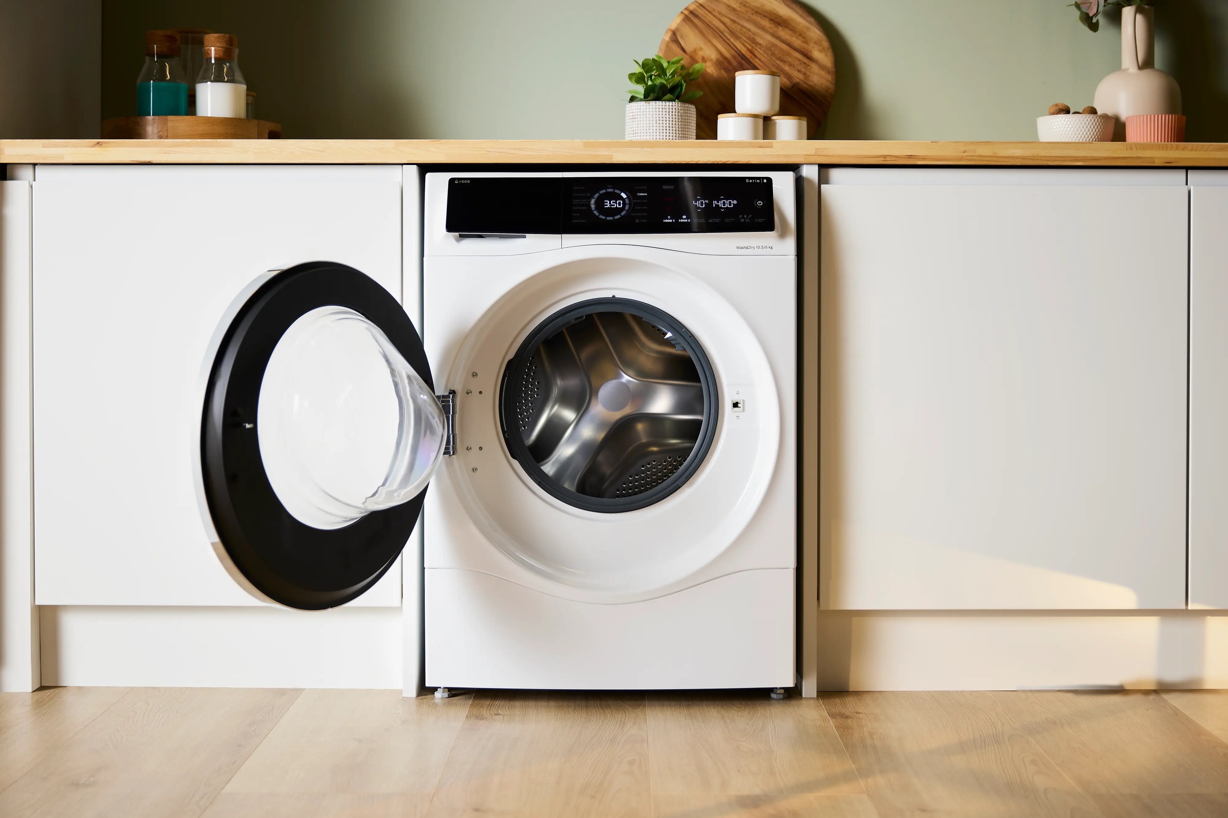 Bosch Series 8 Washer dryer 10.5/6 kg max. 1400 rpm - WNC25410GB