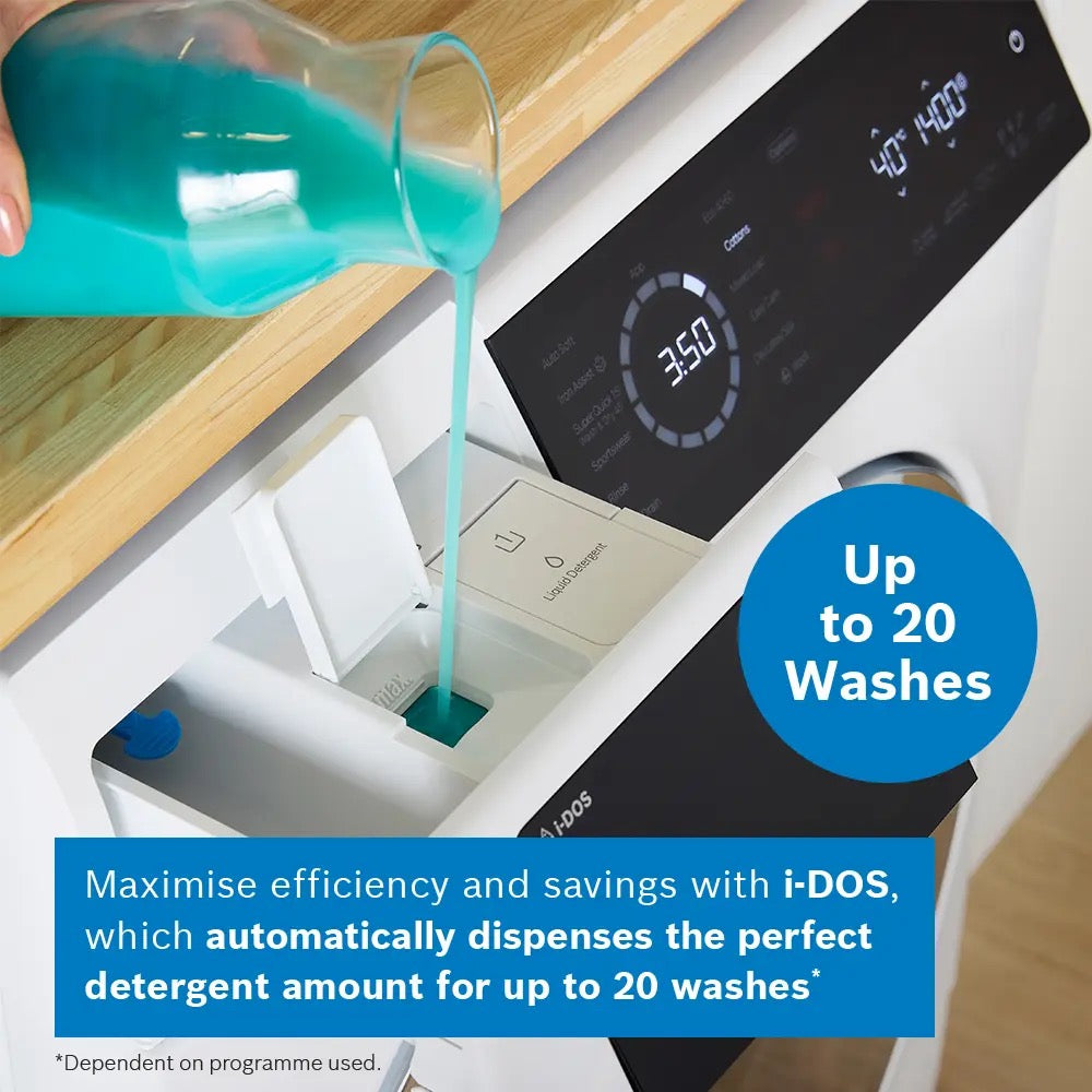 Bosch Series 8 Washer dryer 10.5/6 kg max. 1400 rpm - WNC25410GB