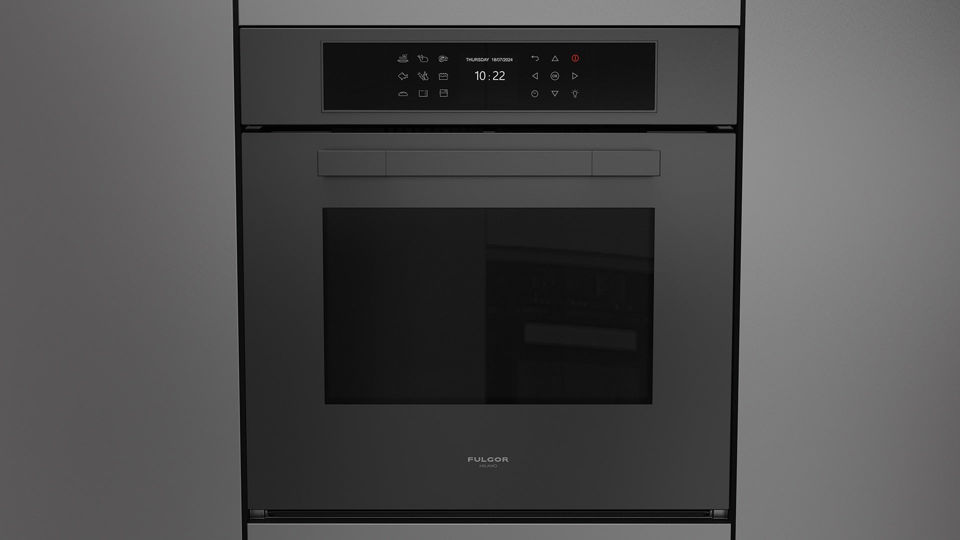 Fulgor Milano Urbantech Touch Atmos Steam Oven - FUTSO 6023 TEM MBK