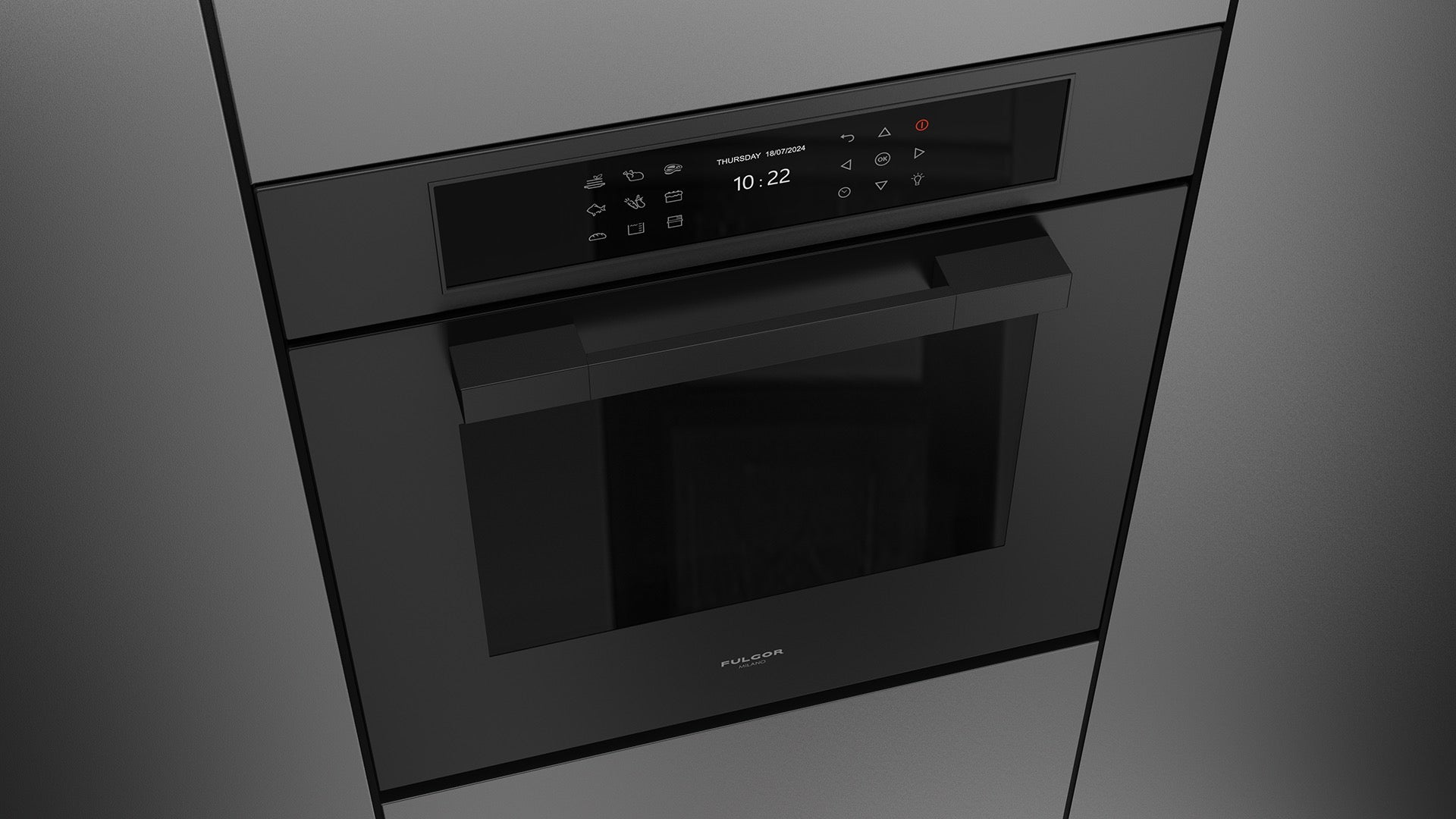 Fulgor Milano Urbantech Touch Atmos Steam Oven - FUTSO 6023 TEM MBK