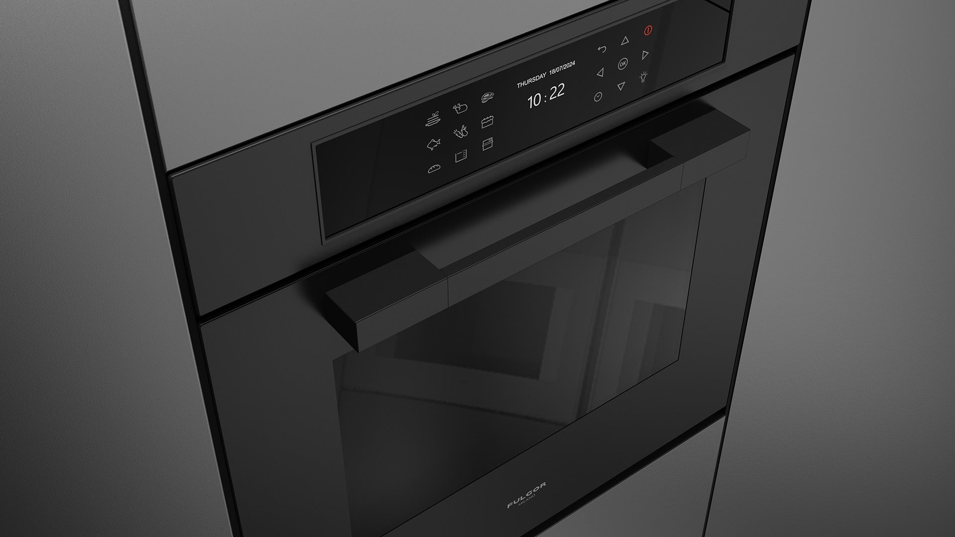 Fulgor Milano Urbantech Touch Atmos Steam Oven - FUTSO 6023 TEM MBK
