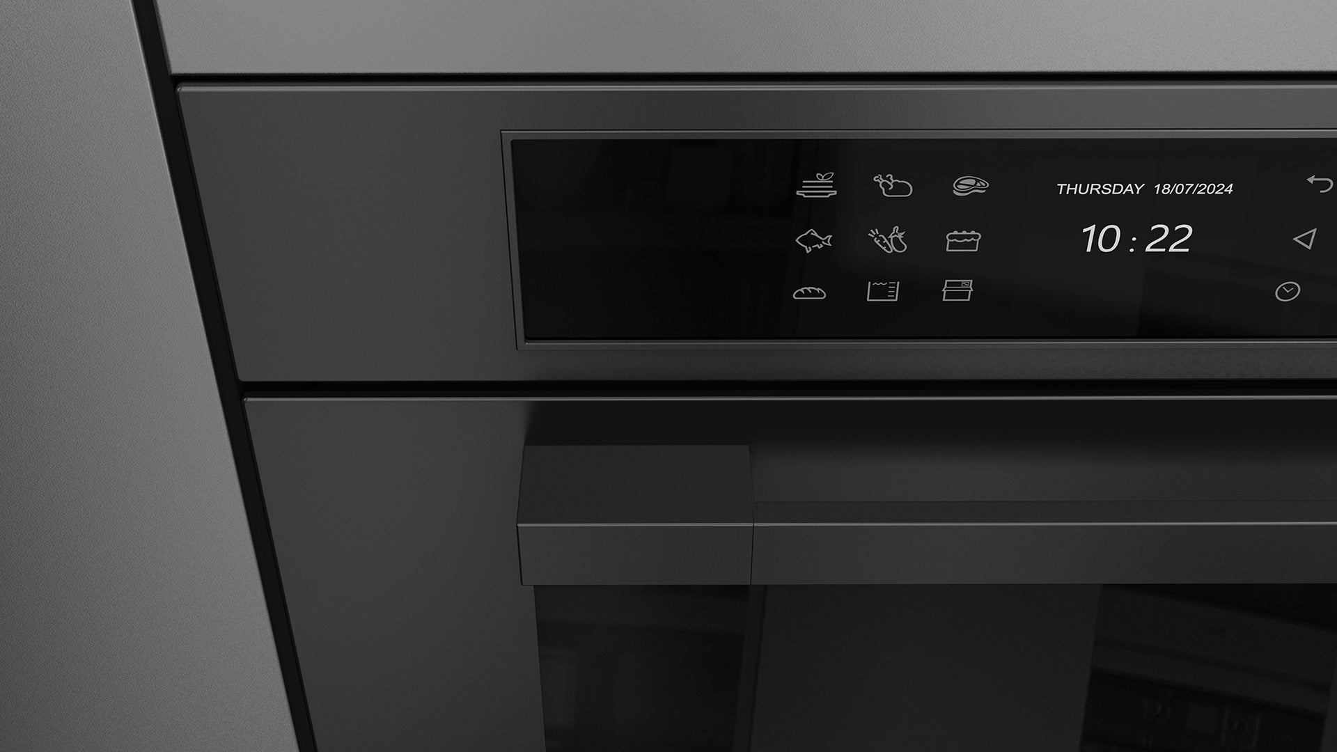 Fulgor Milano Urbantech Touch Atmos Steam Oven - FUTSO 6023 TEM MBK