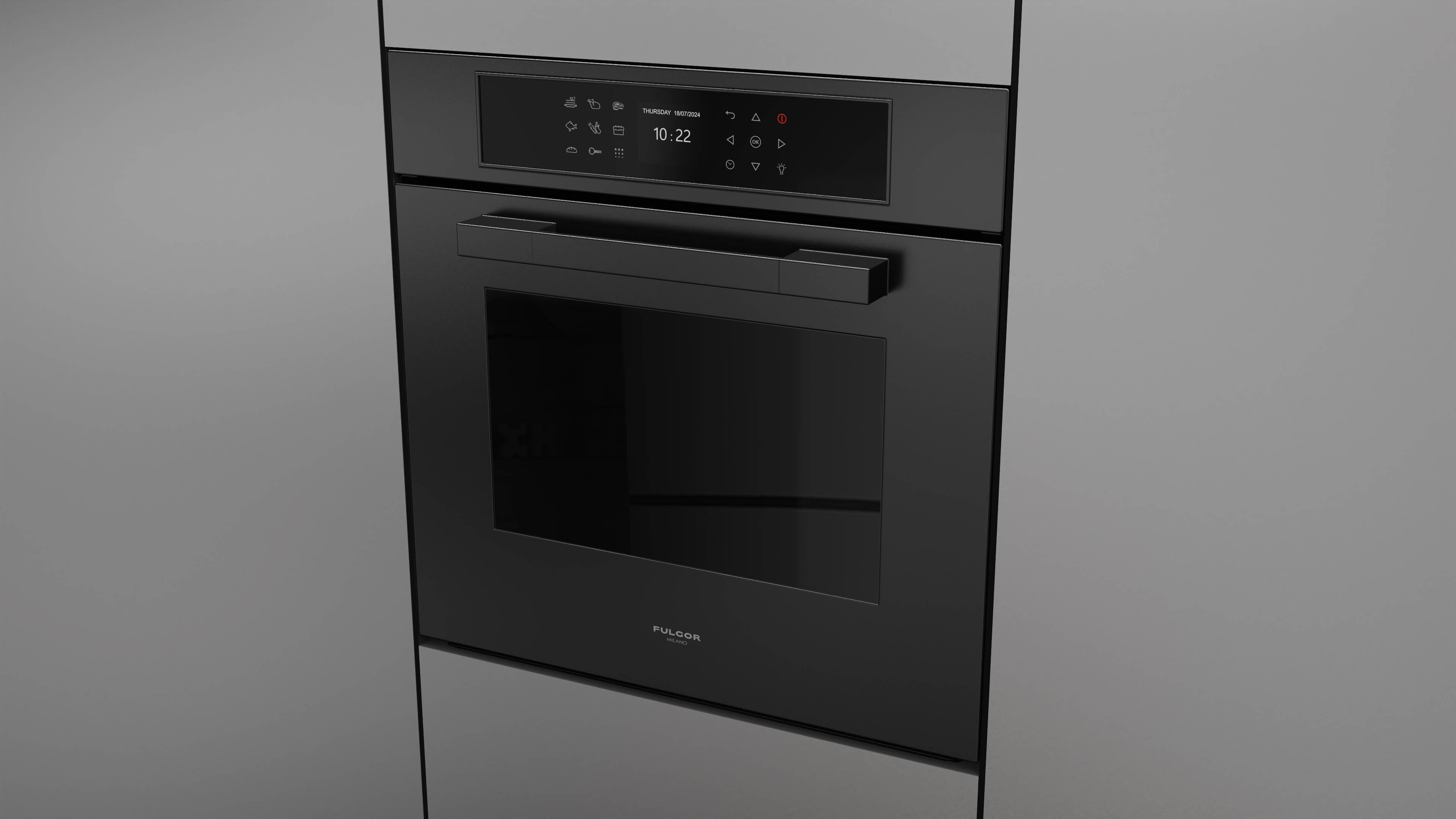 Fulgor Milano Urbantech Touch Multi-Function Pyro Pizza 60 Oven - FUTPO 6215 P TEM MBK