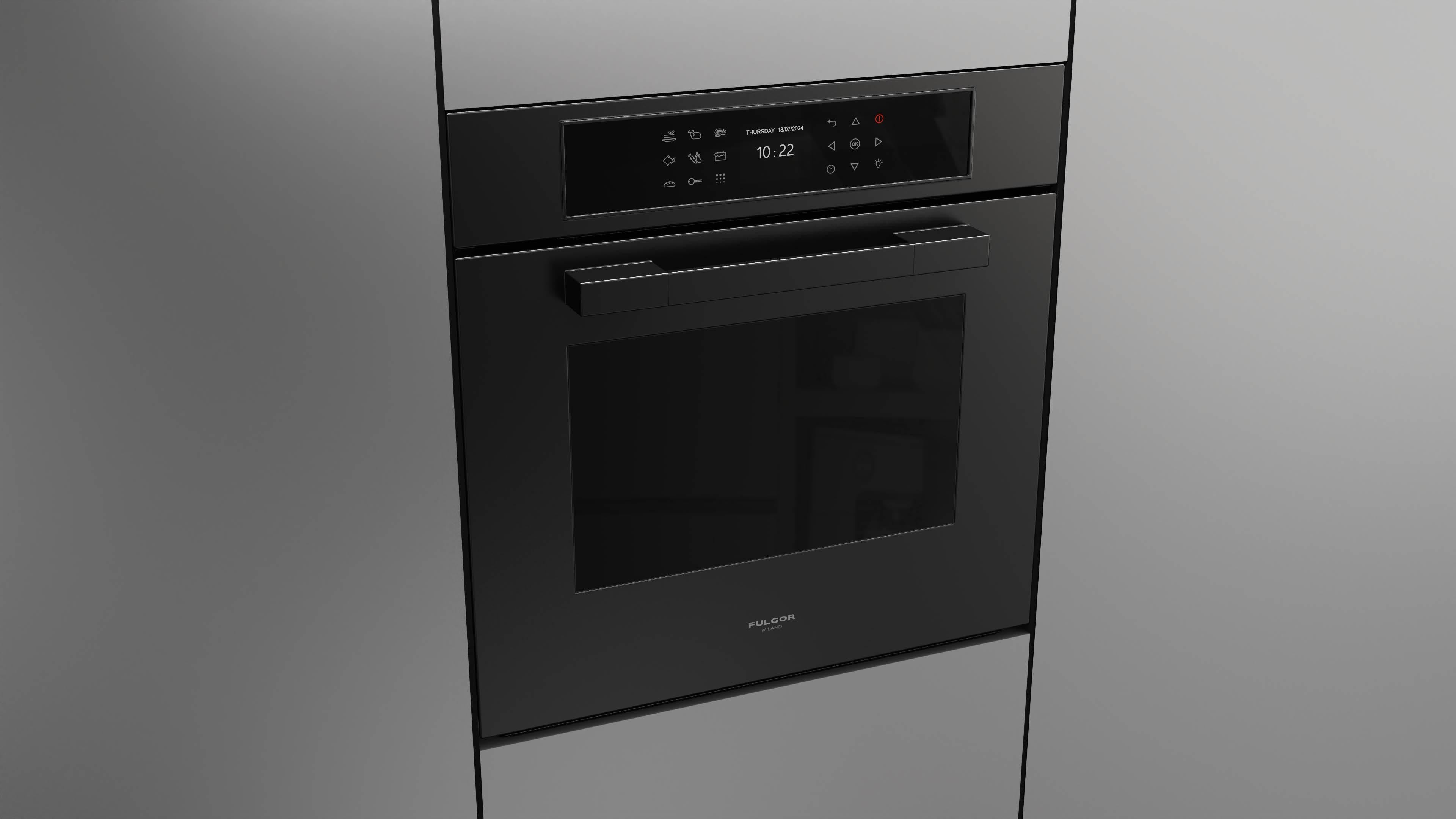 Fulgor Milano Urbantech Touch Multi-Function Pyro Pizza 60 Oven - FUTPO 6215 P TEM MBK