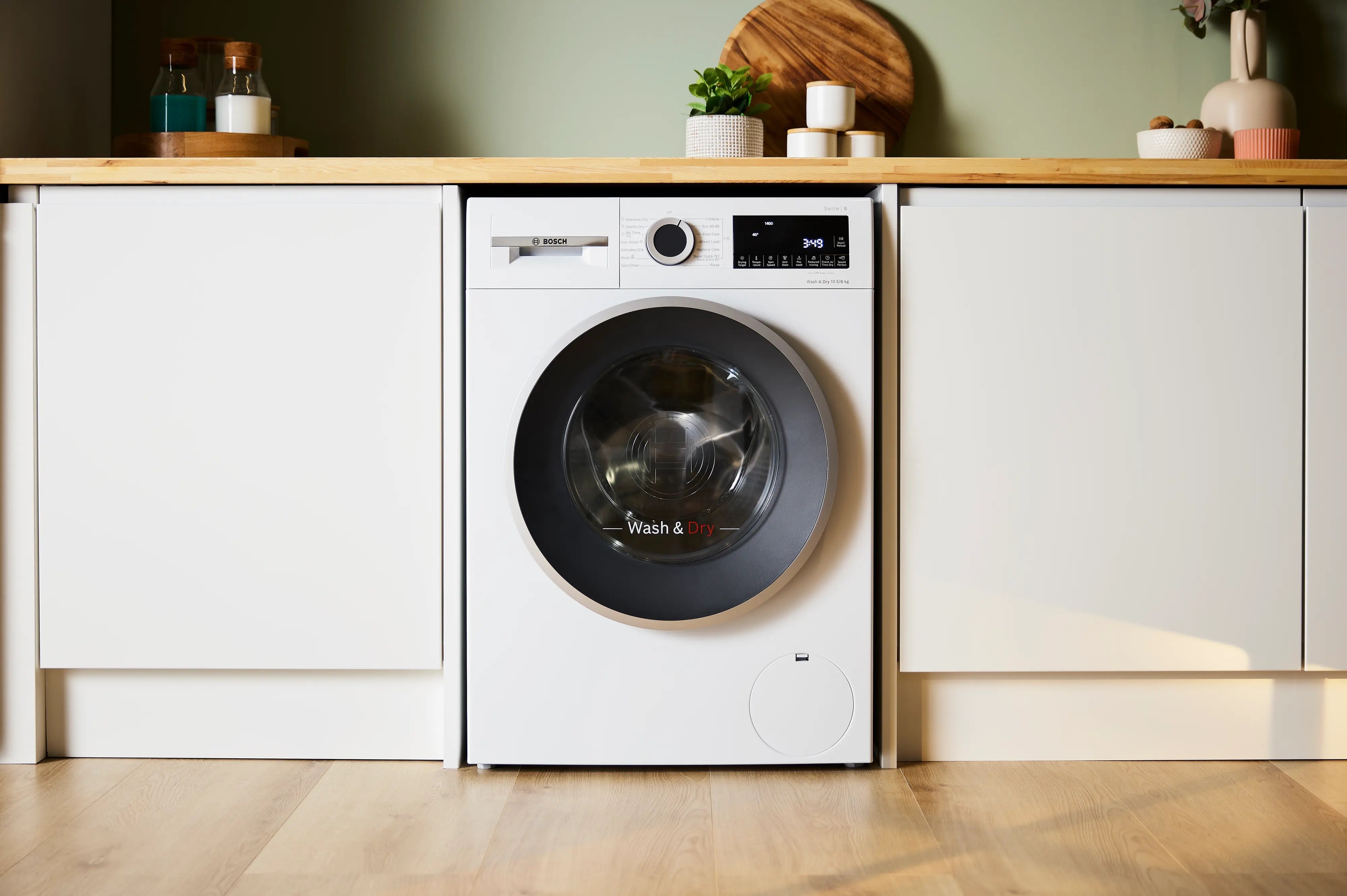 Bosch Series 6 Washer dryer 10.5/6 kg max. 1400 rpm - WNG25401GB