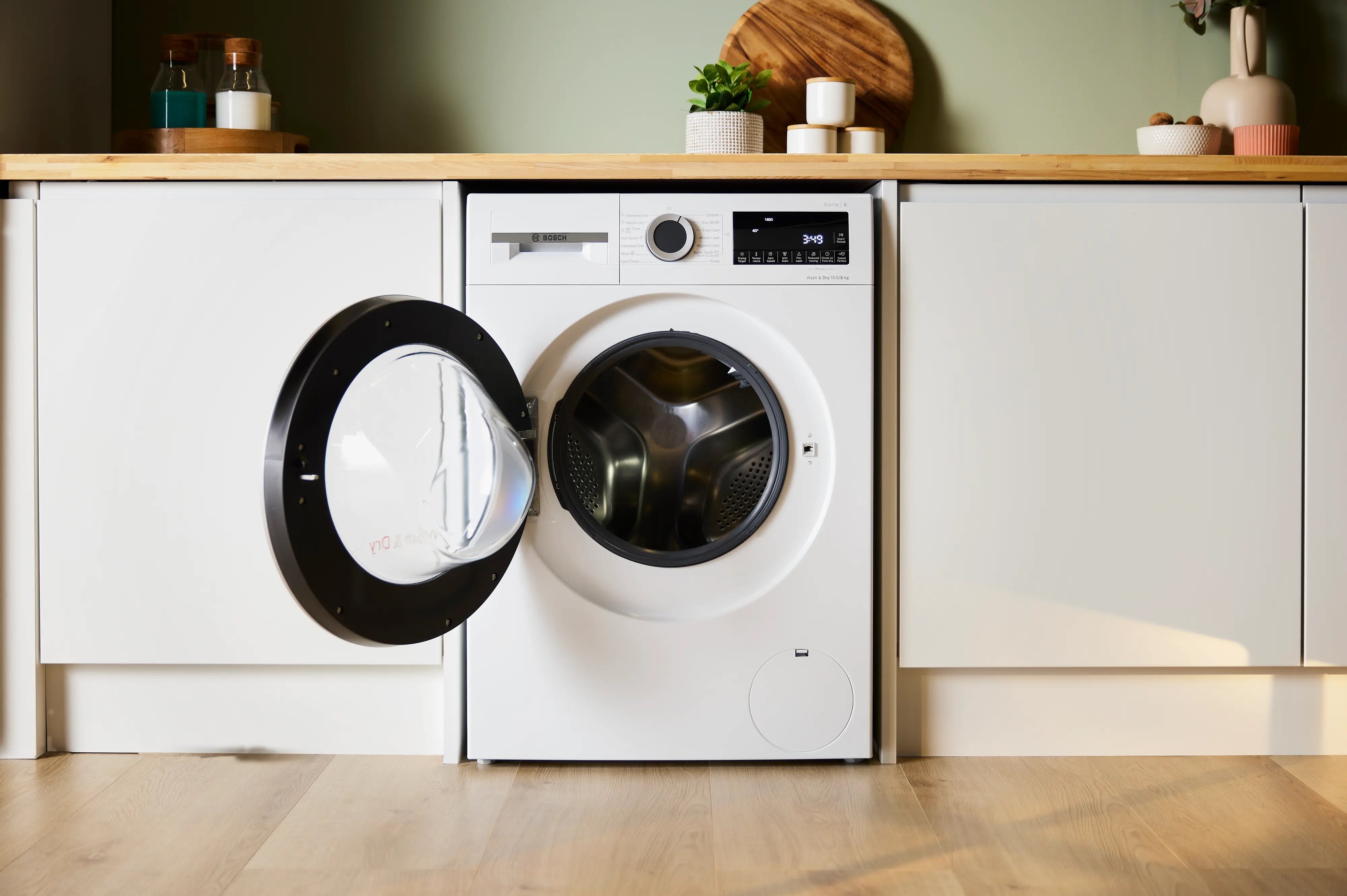 Bosch Series 6 Washer dryer 10.5/6 kg max. 1400 rpm - WNG25401GB