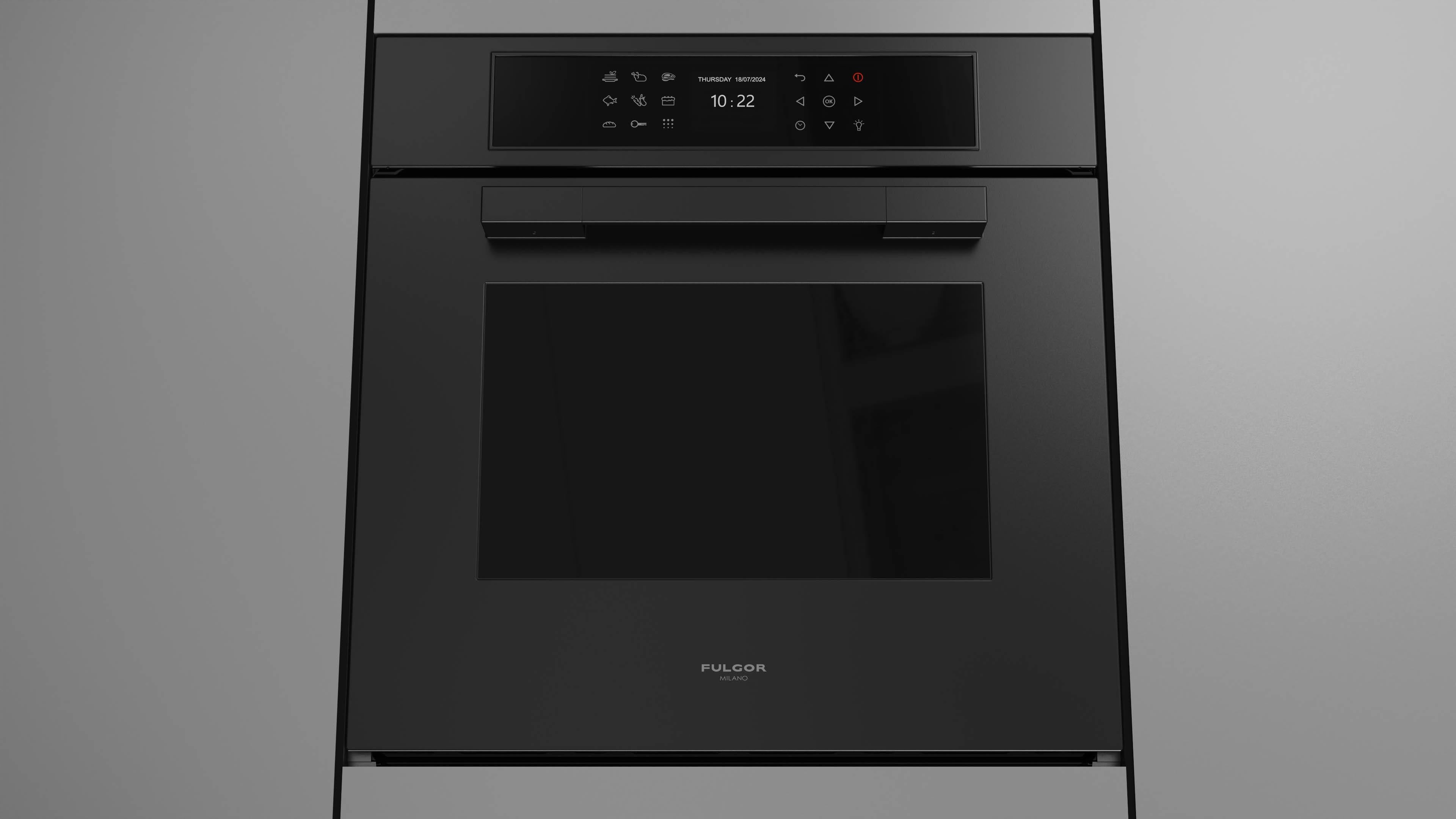 Fulgor Milano Urbantech Touch Multi-Function Pyro Pizza 60 Oven - FUTPO 6215 P TEM MBK