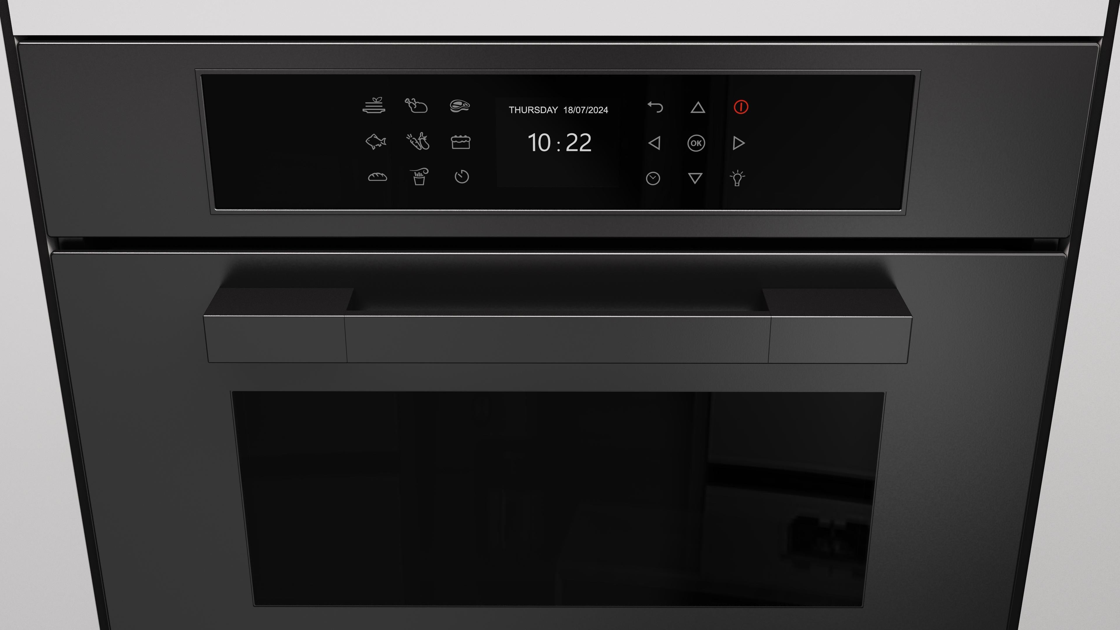 Fulgor Milano Urbantech Touch 45 Combi Steam Oven - FUTSO 4510 TEM MBK