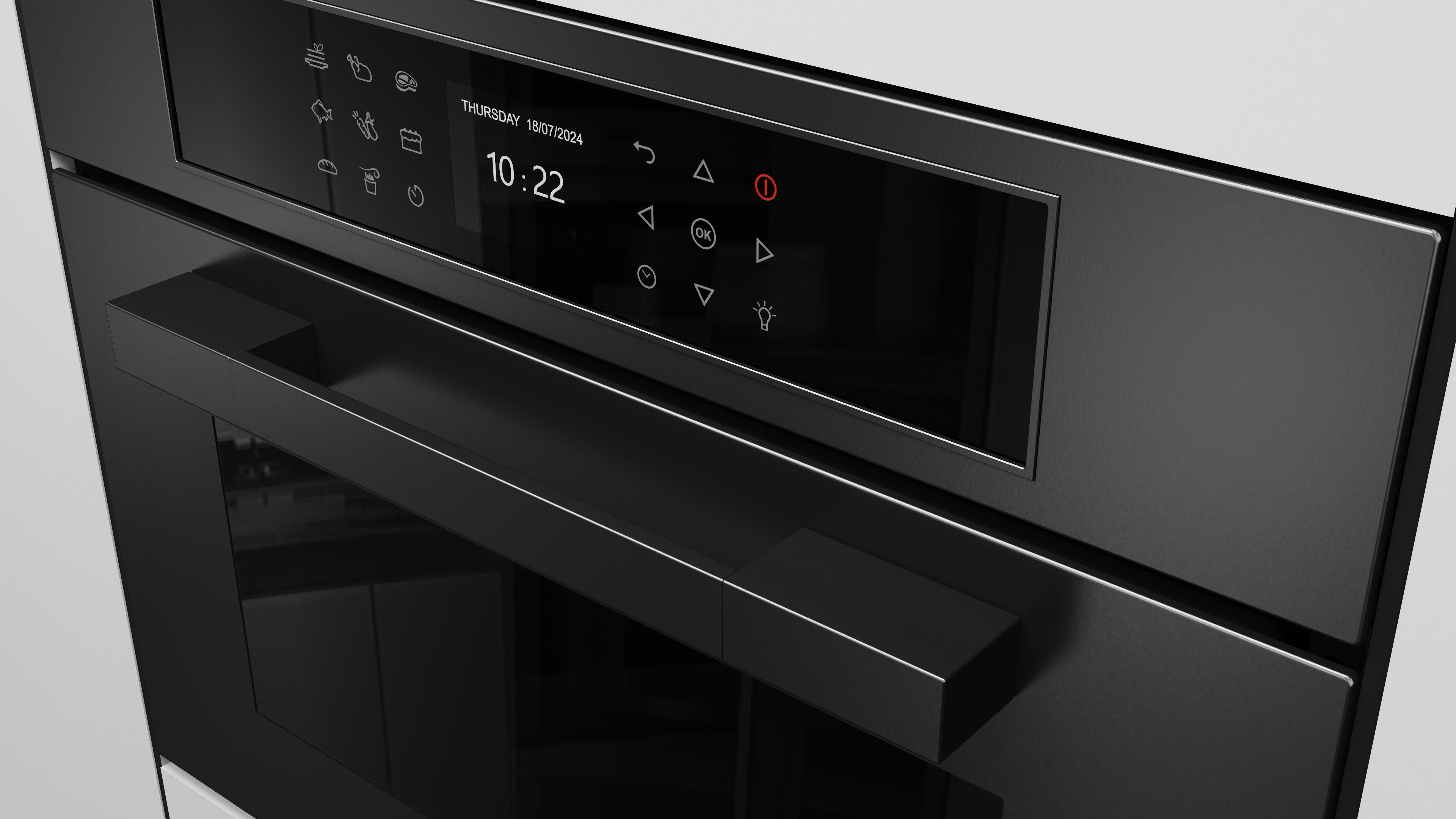 Fulgor Milano Urbantech Touch 45 Combi Steam Oven - FUTSO 4510 TEM MBK