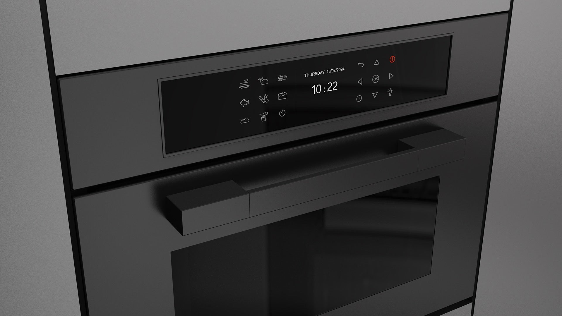 Fulgor Milano Urbantech Touch Microwave Combi Oven 60x45 - FUTMO 4510 TEM MBK