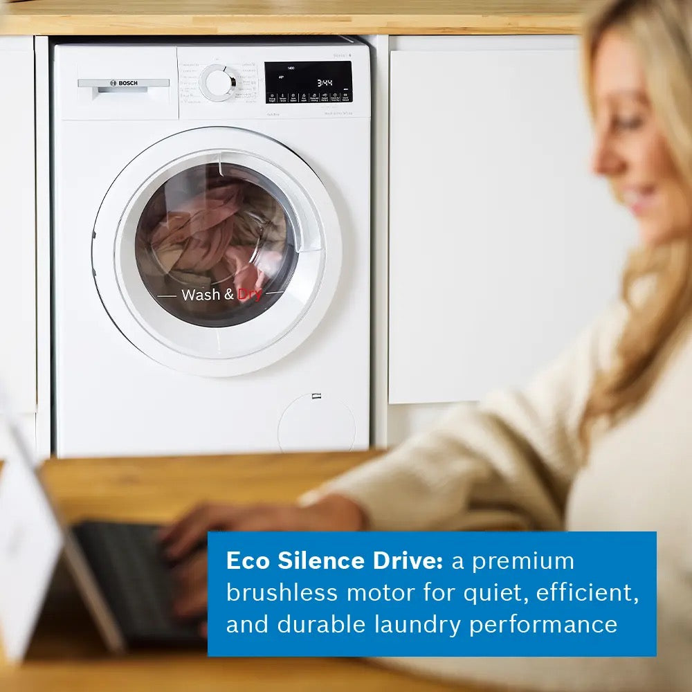 Bosch Series 4 Washer dryer 9/5 kg max. 1400 rpm - WNA144V9GB