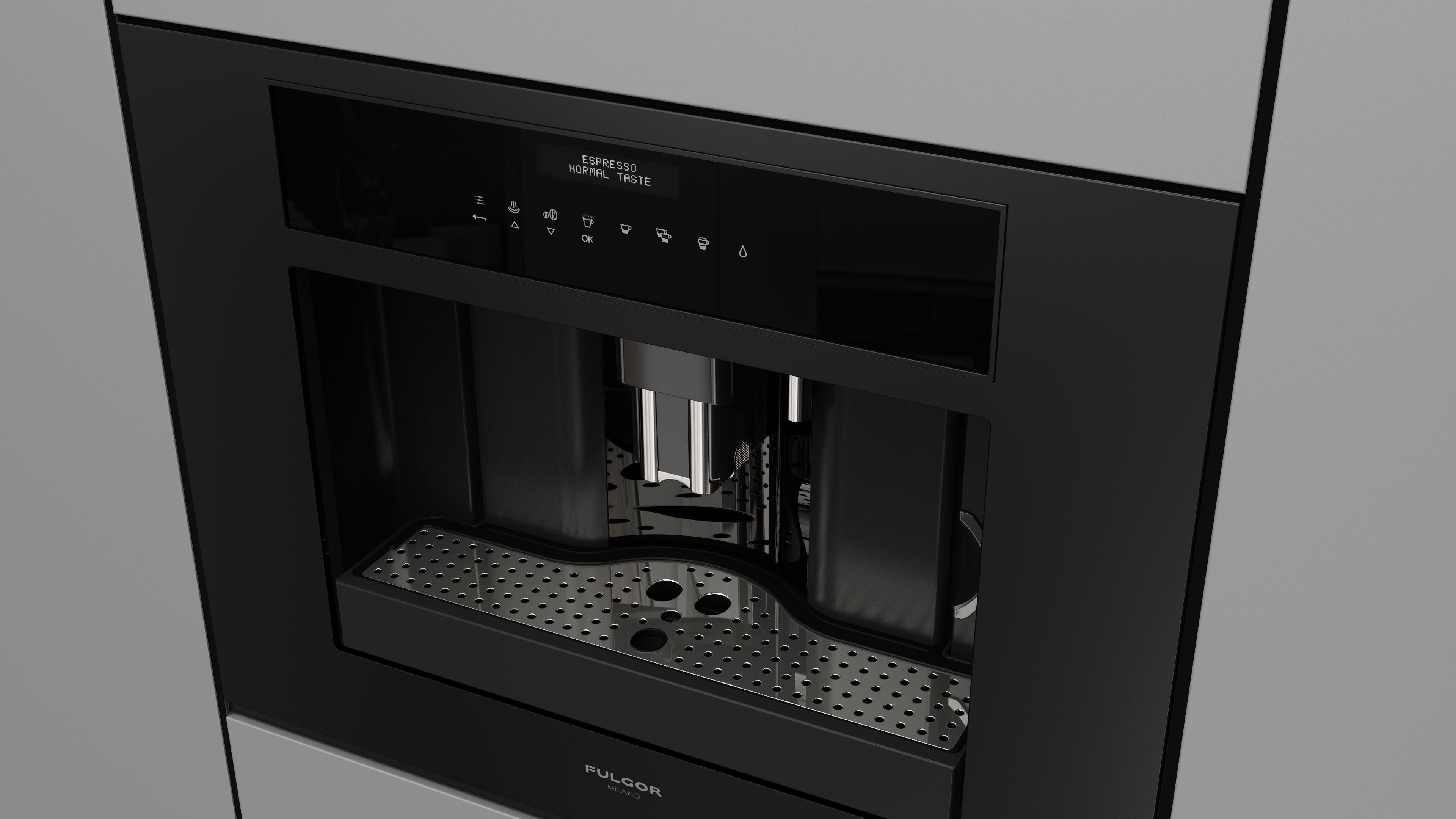 Fulgor Milano Urbantech Touch Coffee Machine 45 - FUTCM 4500 TF MBK