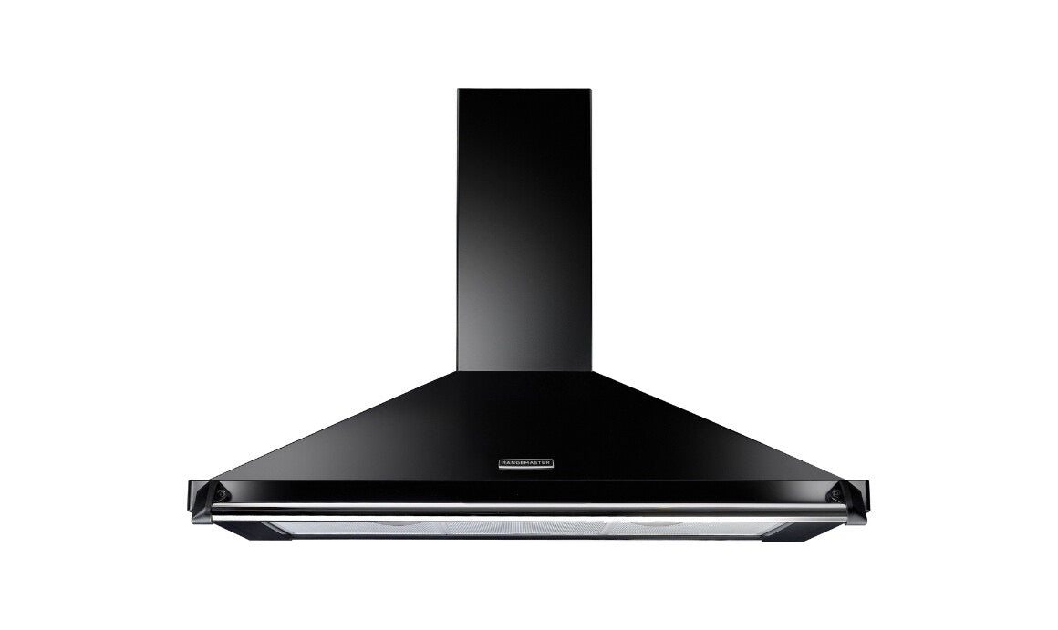 Rangemaster Classic Chimney Hood - Chrome Trim