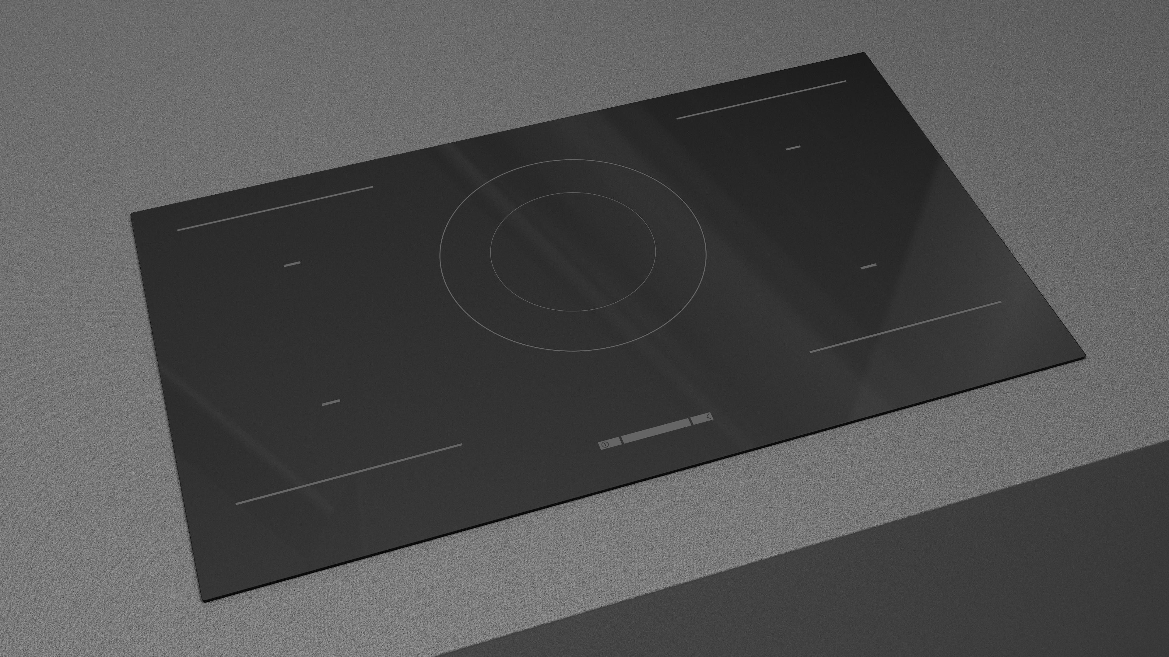 Fulgor Milano 90 Induction Hob - FSH 905 ID WT BK