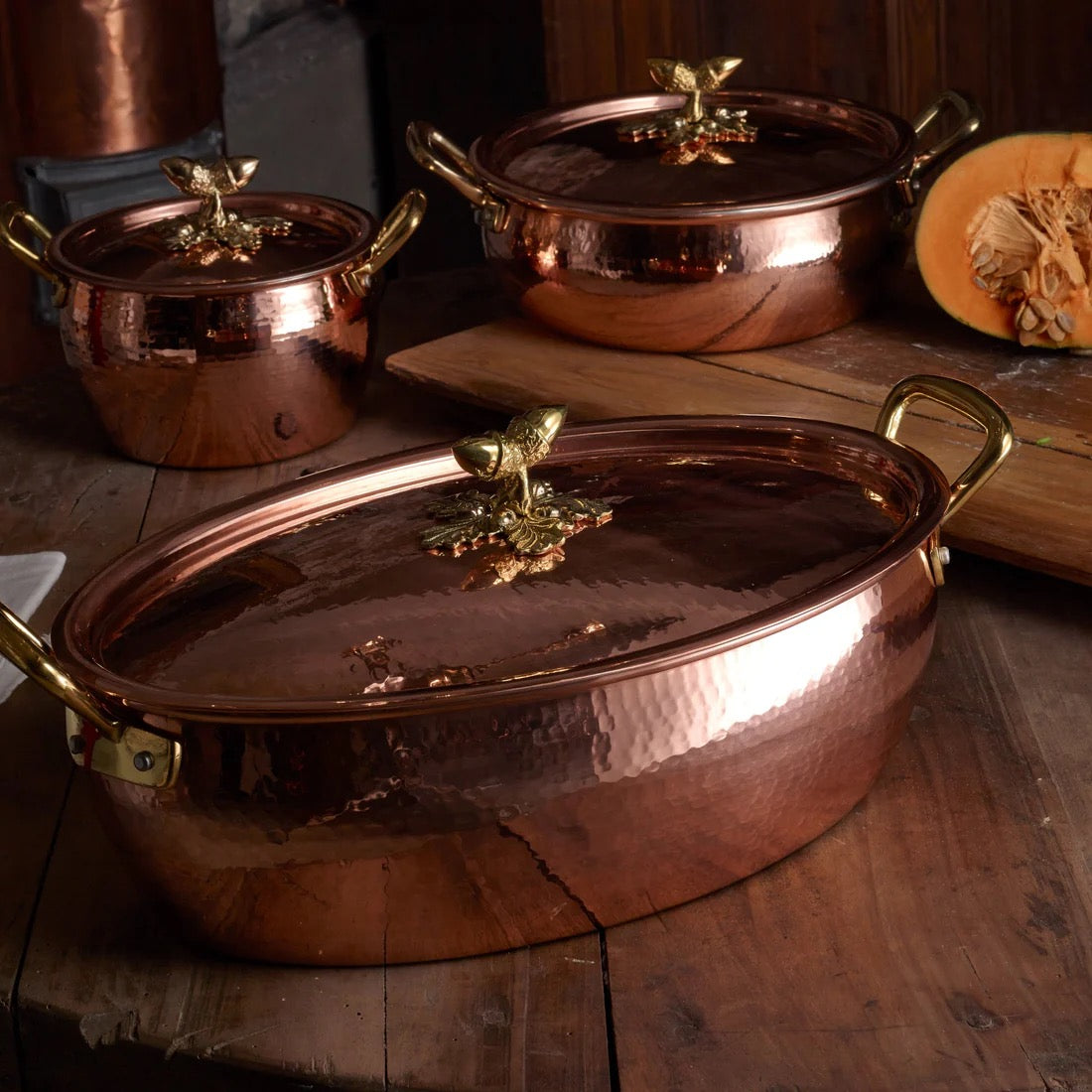 Ruffoni Historia Décor Oval Casserole Dish - 38cm