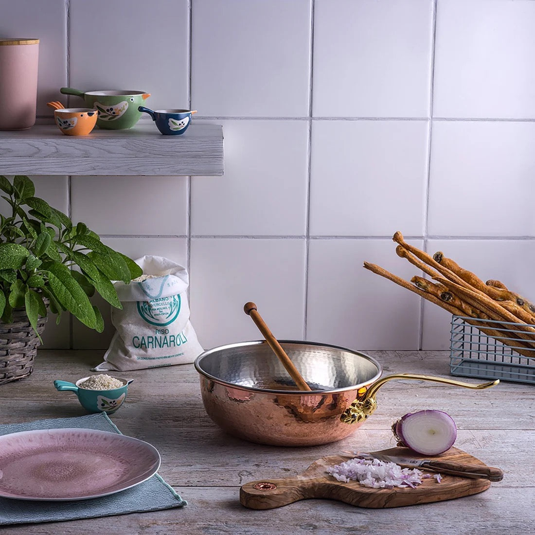 Ruffoni Historia Décor Chefs Pan with Spoon - 26cm/4L