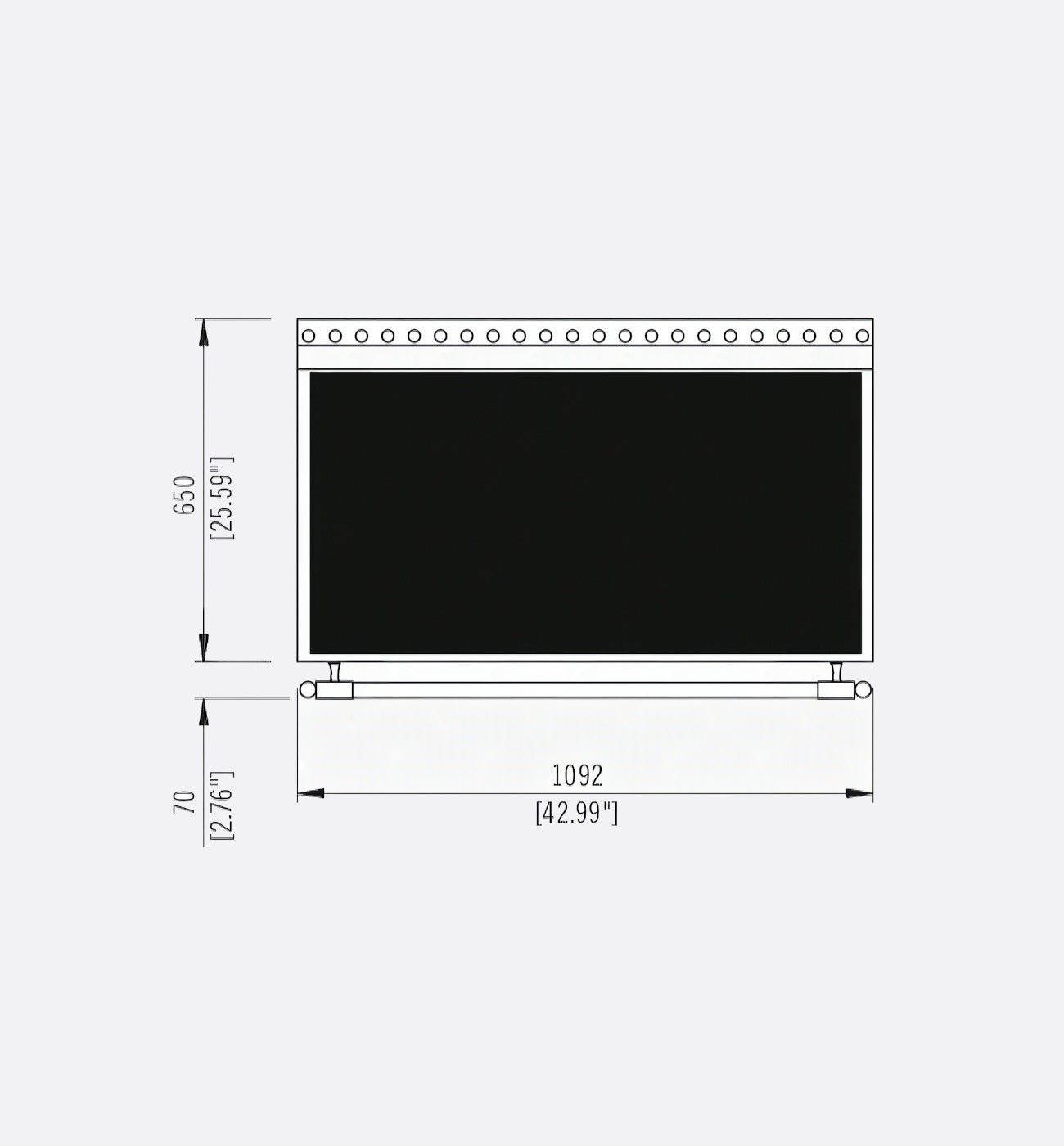 La Cornue Cornufé 110 Induction Range Cooker
